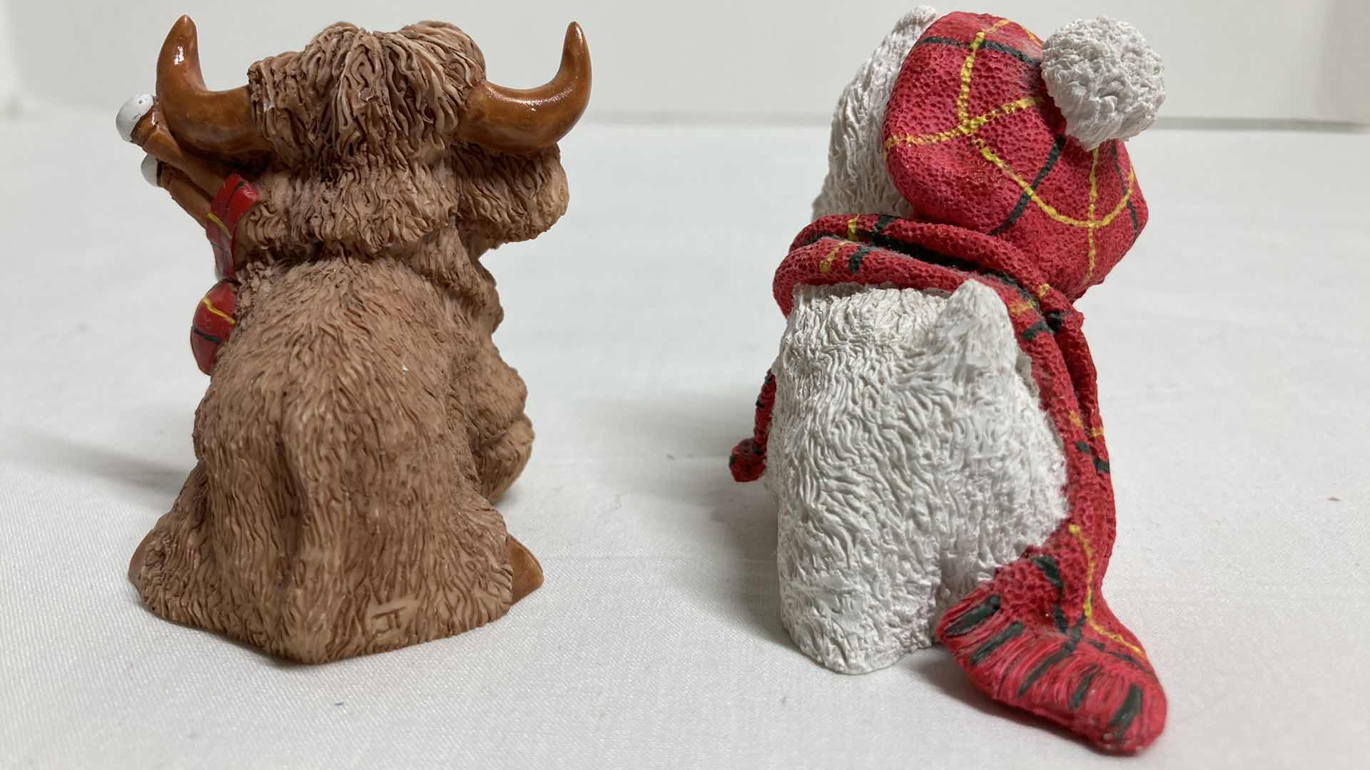 Photo 1 of SMALL WORLD COLLECTIBLES HIGHLAND BULL & SCOTTISH TERRIER H2”