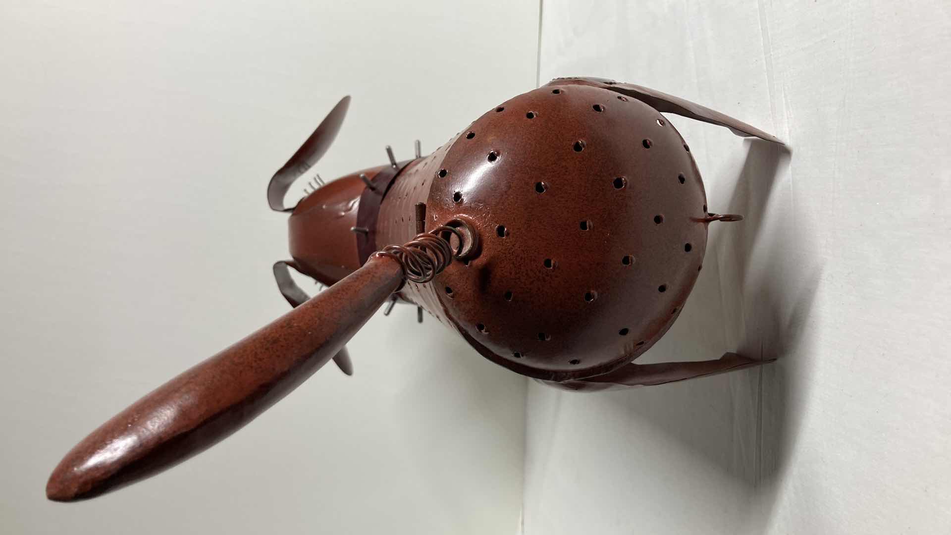 Photo 1 of BLUE HANDWORKS SPIKE DACHSHUND CANDLE HOLDER 8.5” X 21” H10.5”