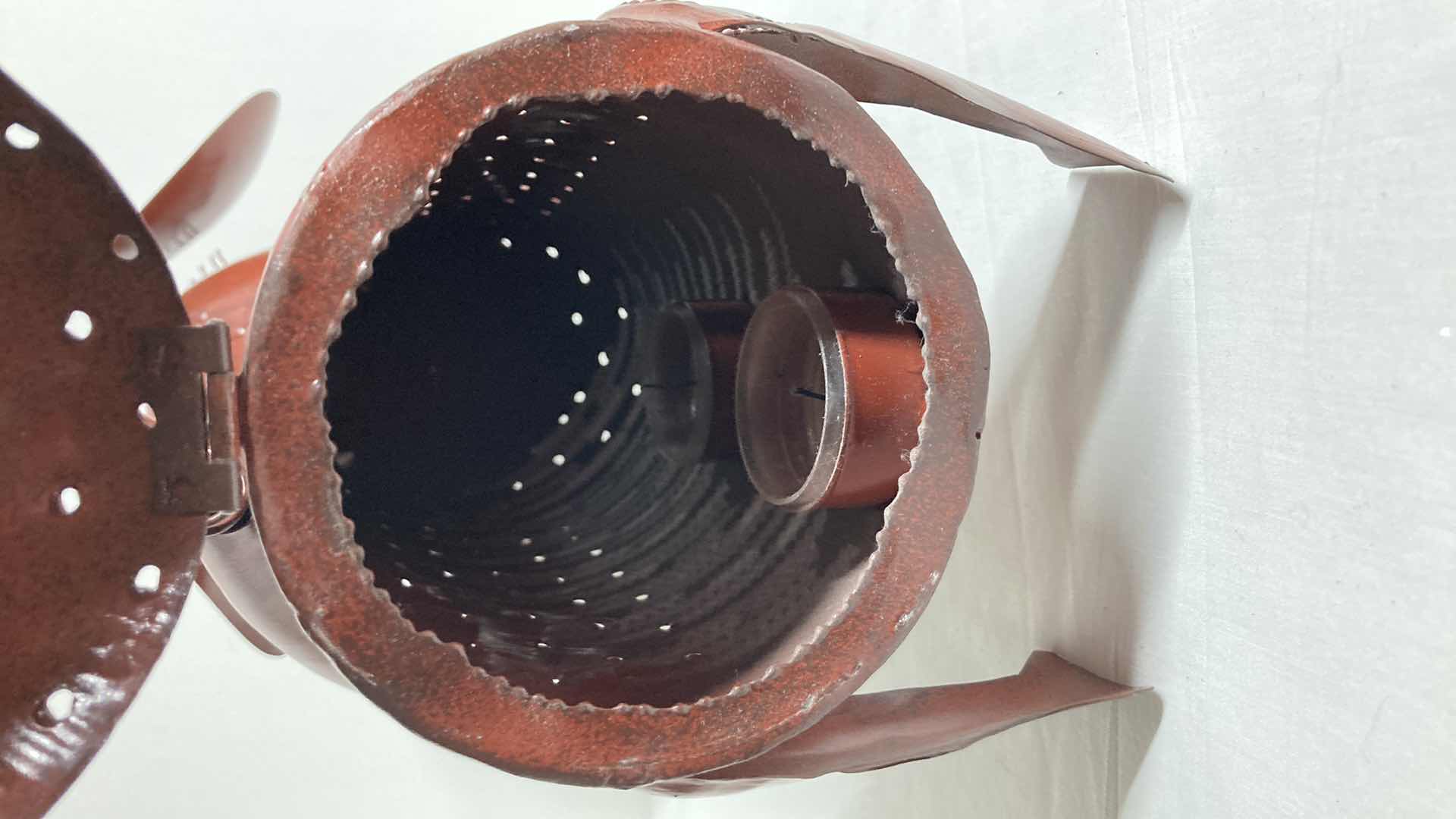 Photo 1 of BLUE HANDWORKS SPIKE DACHSHUND CANDLE HOLDER 8.5” X 21” H10.5”