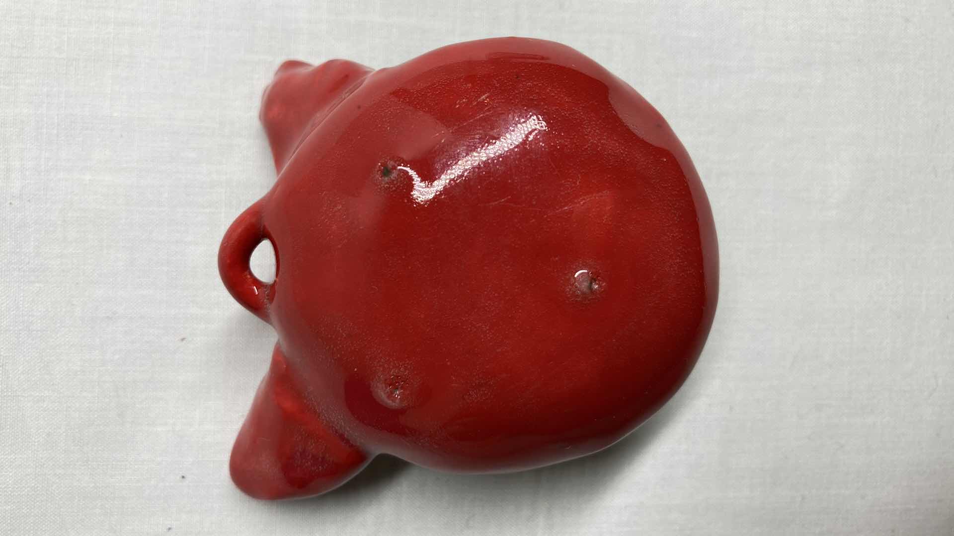 Photo 1 of ABSTRACT MULTI COLOR CERAMIC CAT ORNAMENT BY DOTTIE DRACOS 2.5” X 2.75”