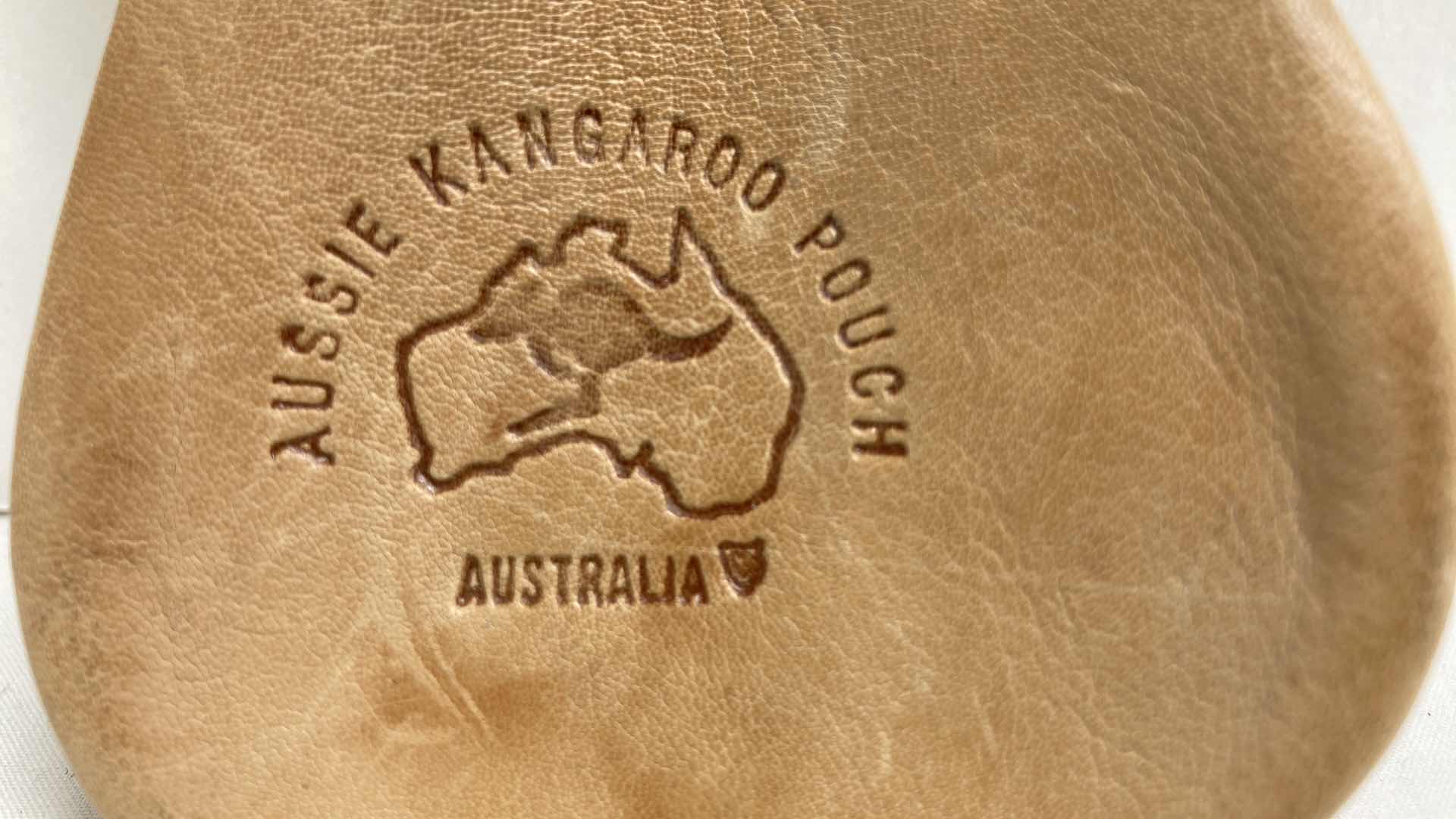 Photo 1 of AUSSIE KANGAROO POUCH FROM AUSTRALIA 3” X 4.5”