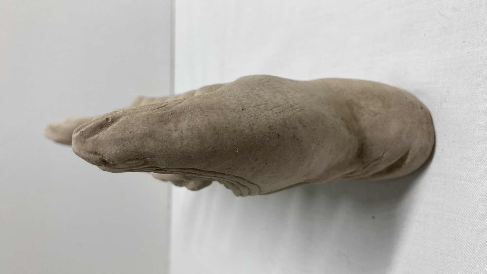 Photo 1 of ANCIENT ROMAN CLAY REPLICA SCULPTURE 7.5” X 1.5” H4.5”