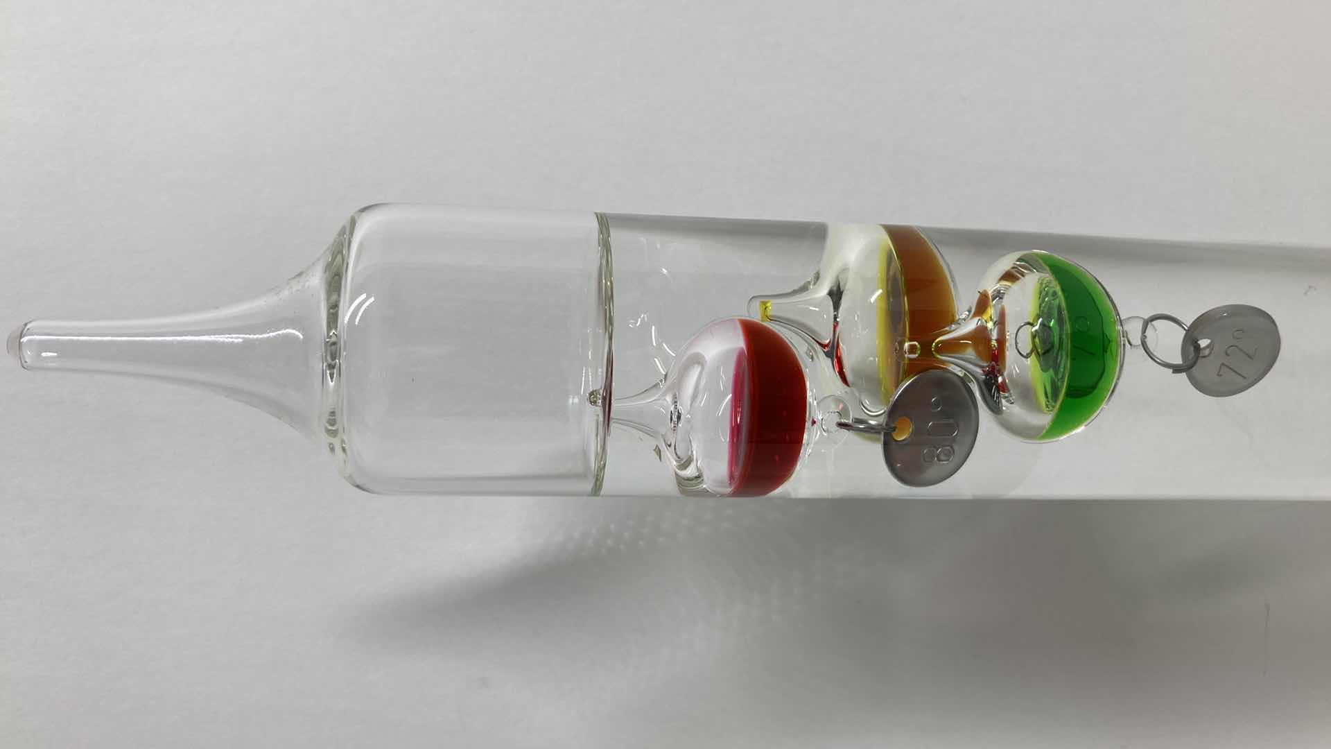 Photo 2 of GALILEO THERMOMETER 3” X 15.25”