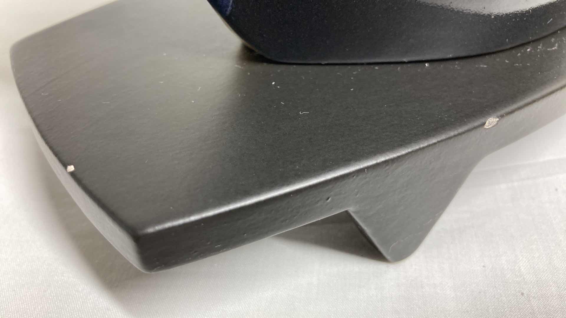 Photo 1 of ORNATE HAND PAINTED CERAMIC VASE