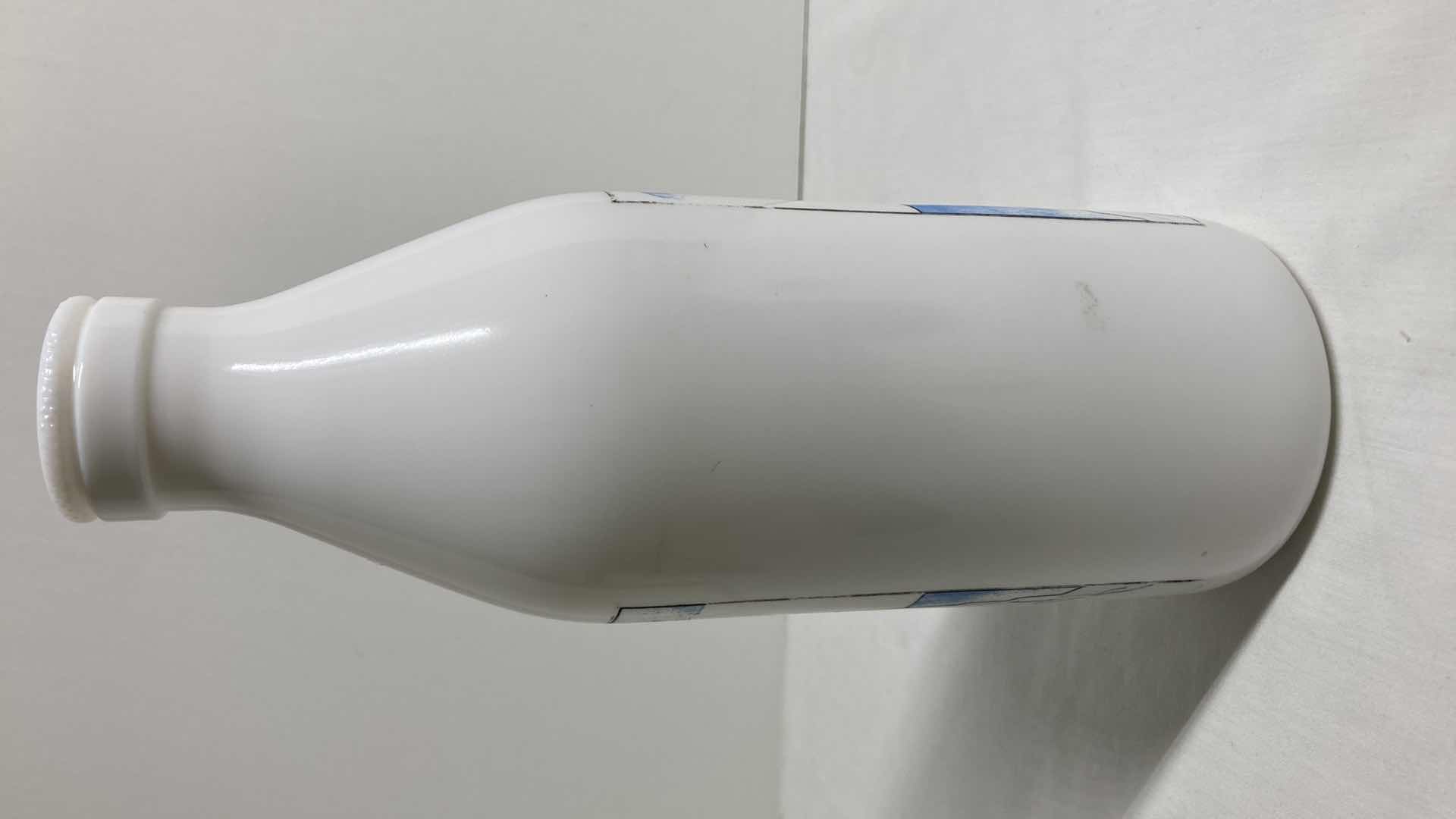 Photo 1 of EGIZIA PENGUINS ICE WATER MILK GLASS JAR 3.25” X 10”