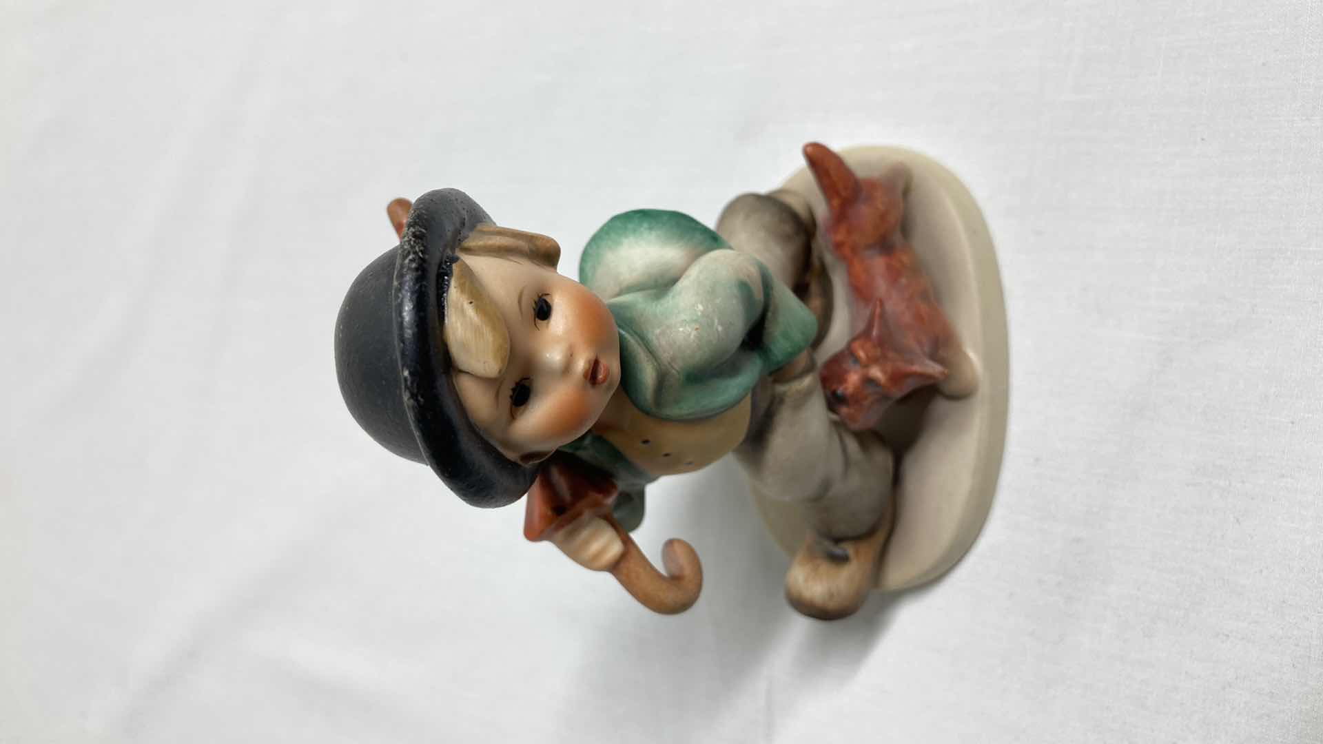 Photo 1 of MJ HUMMEL GOEBEL STROLLING ALONG FIGURINE 5/84
