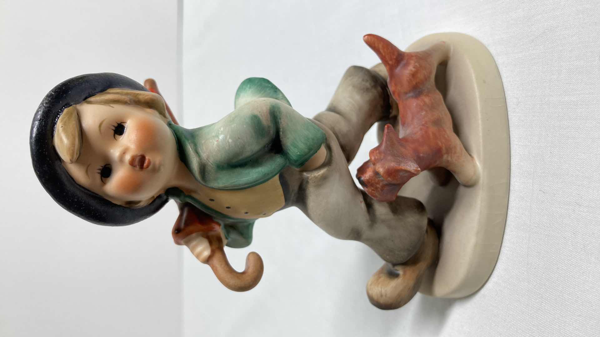 Photo 1 of MJ HUMMEL GOEBEL STROLLING ALONG FIGURINE 5/84