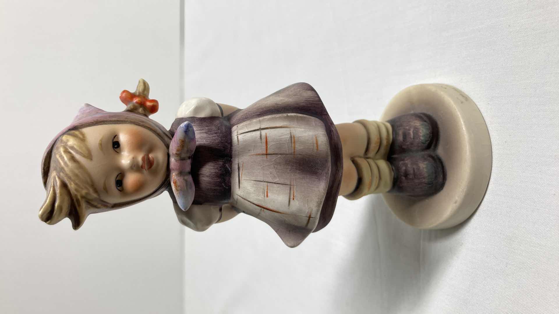 Photo 1 of MJ HUMMEL GOEBEL WHICH HAND FIGURINE 258/76 1963