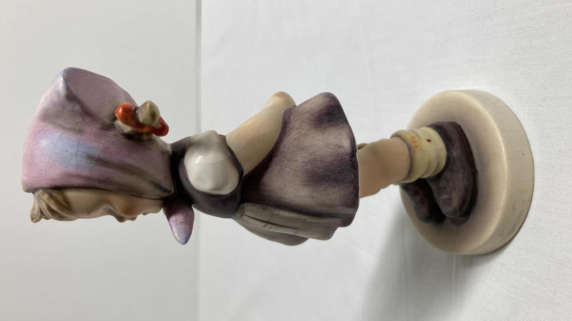 Photo 1 of MJ HUMMEL GOEBEL WHICH HAND FIGURINE 258/76 1963