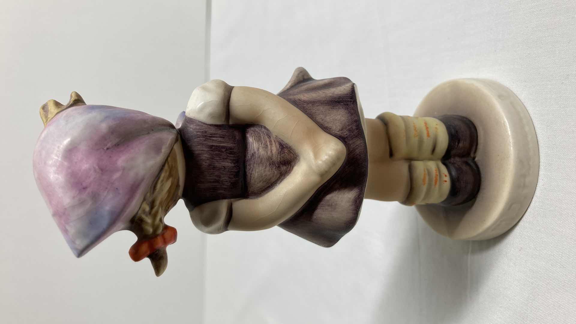 Photo 1 of MJ HUMMEL GOEBEL WHICH HAND FIGURINE 258/76 1963