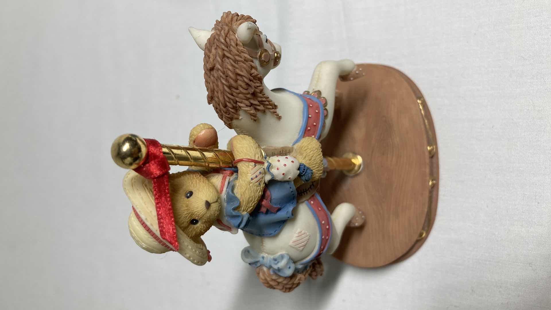 Photo 1 of CHERISHED TEDDIES GINA FIGURINE REG. NO. 910/509 PRISCILLA HILLMAN 1998 50298