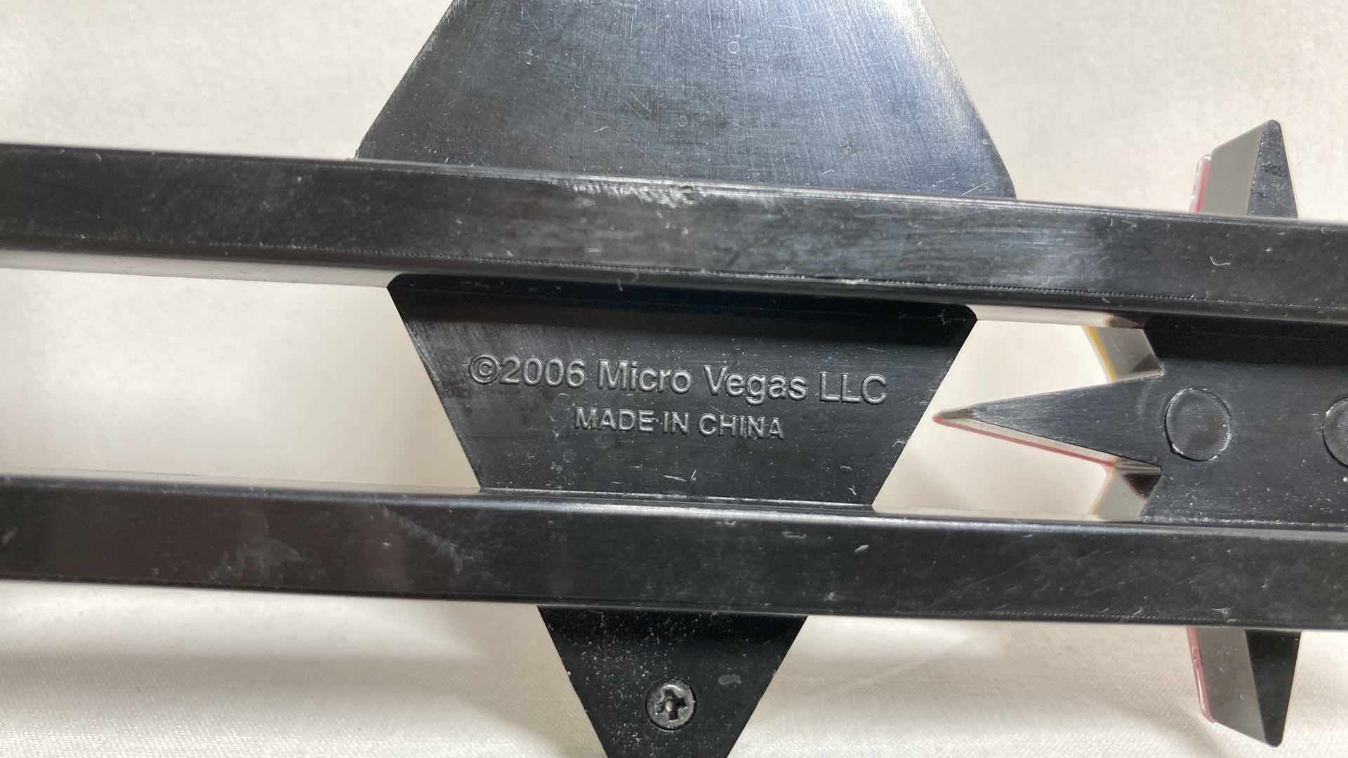 Photo 1 of MICRO VEGAS WELCOME TO FABULOUS LAS VEGAS NEVADA LIGHT UP SIGN 3” X 6”