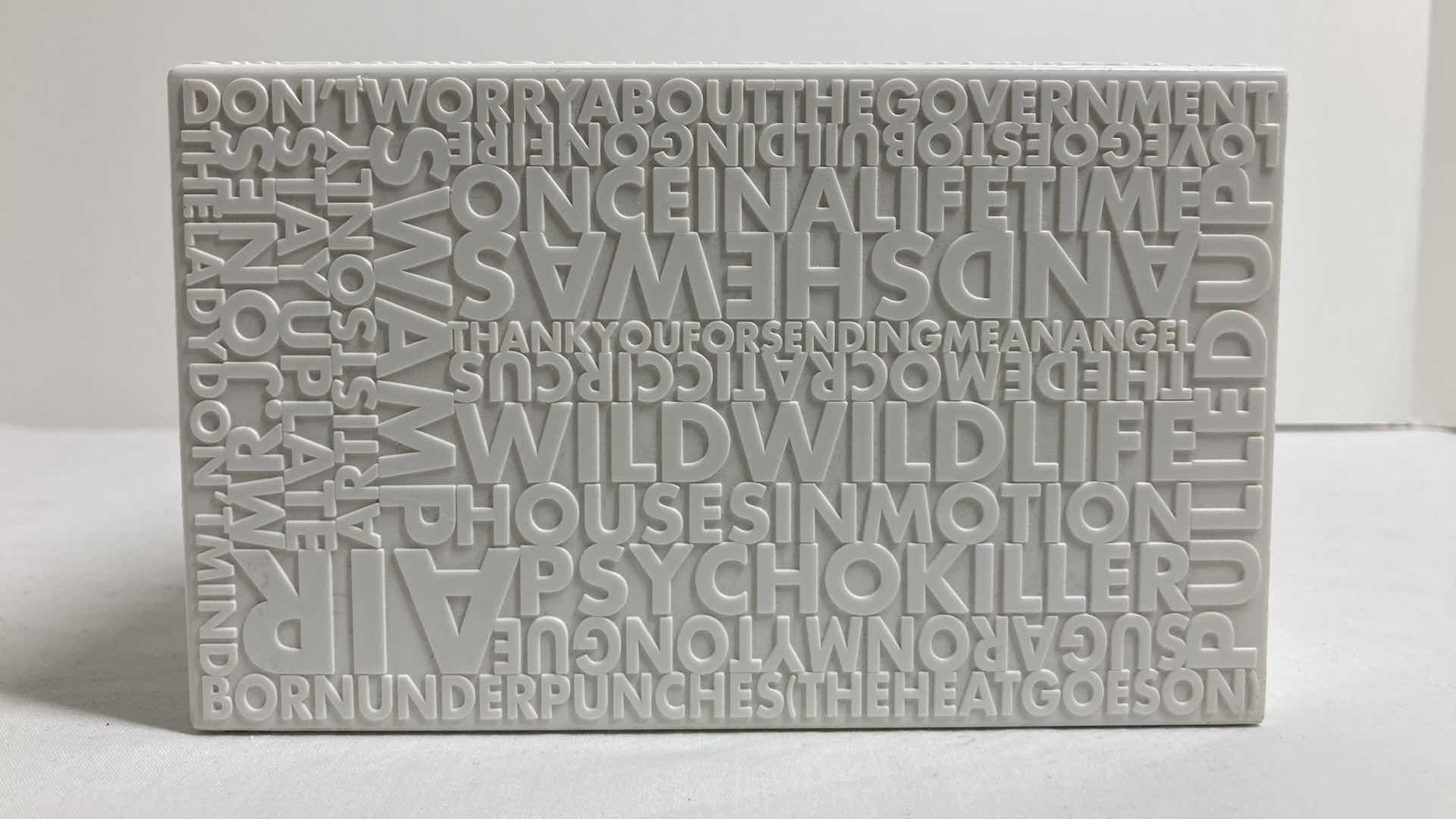 Photo 8 of TALKING HEADS BRICK BOX SET (8)