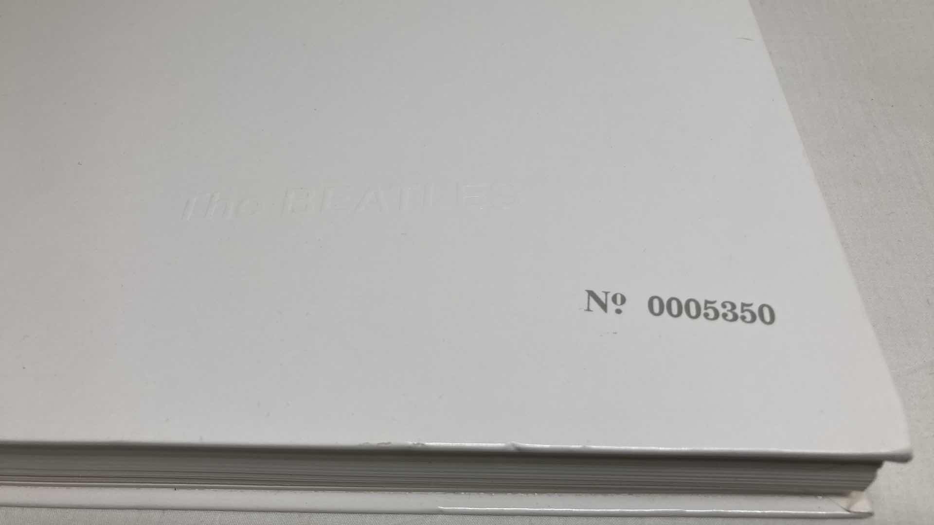 Photo 1 of THE BEATLES WHITE ALBUM CD & BLU-RAY SET NO. 0005350