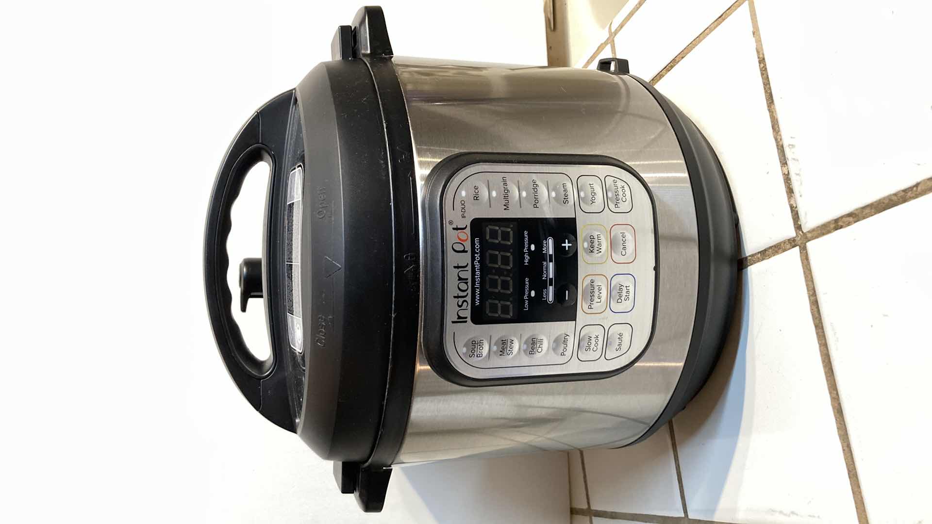 Photo 1 of INSTANT POT MULTI PURPOSE ELECTRIC PRESSURE COOKER MODEL IP-DUO60 V3