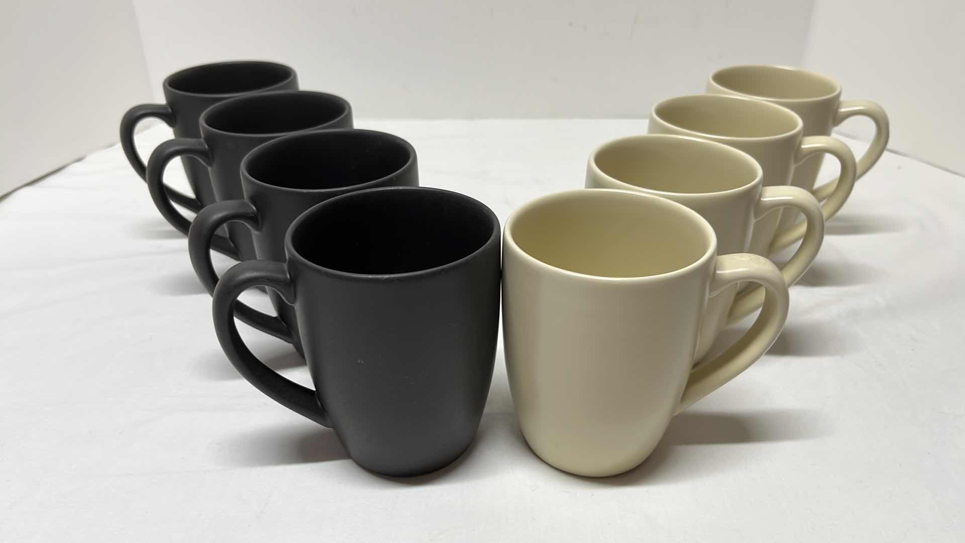 Photo 6 of GIBSON HOUSEWARES 33 PC BLACK/CREAM DISH SET