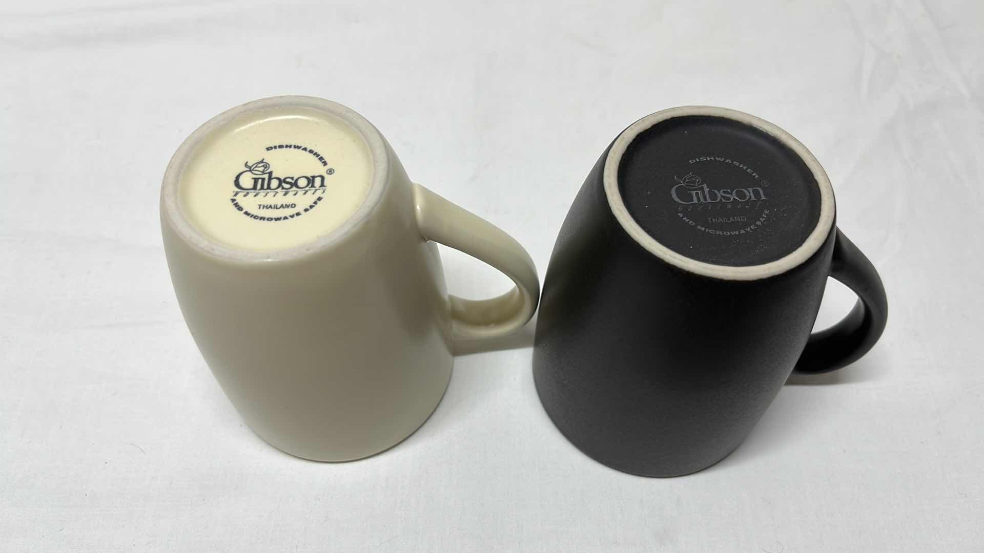 Photo 7 of GIBSON HOUSEWARES 33 PC BLACK/CREAM DISH SET