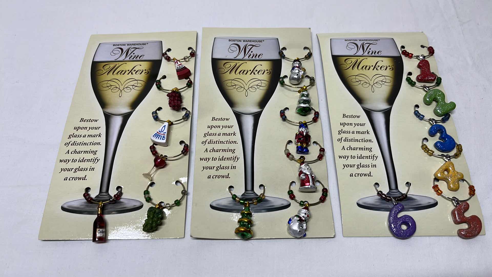 Photo 1 of 18- BOSTON WAREHOUSE WINE MARKERS & WINE/LIQUOR ACCESSORIES