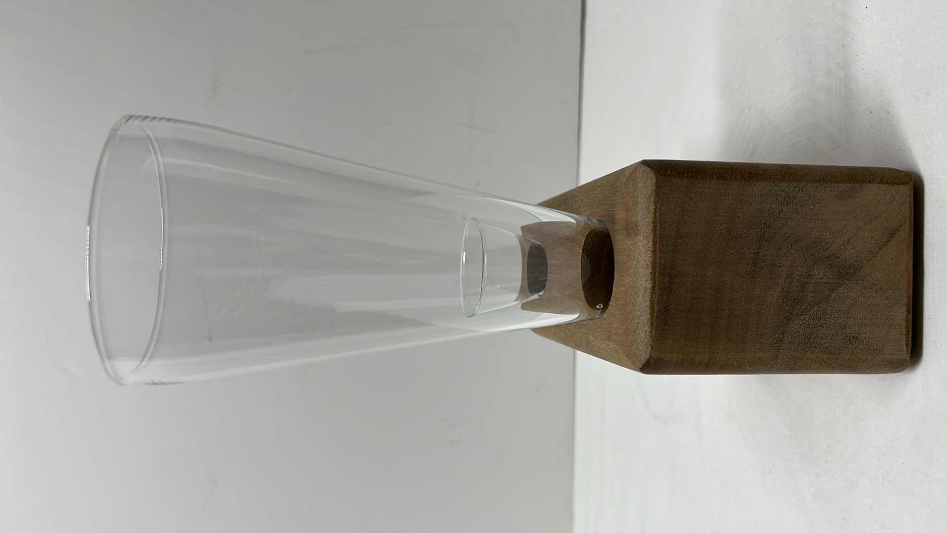 Photo 1 of BEER AND SHOT GLASSES W WOOD HOLDER (RESTAURANT DE NOORDMOLEN)