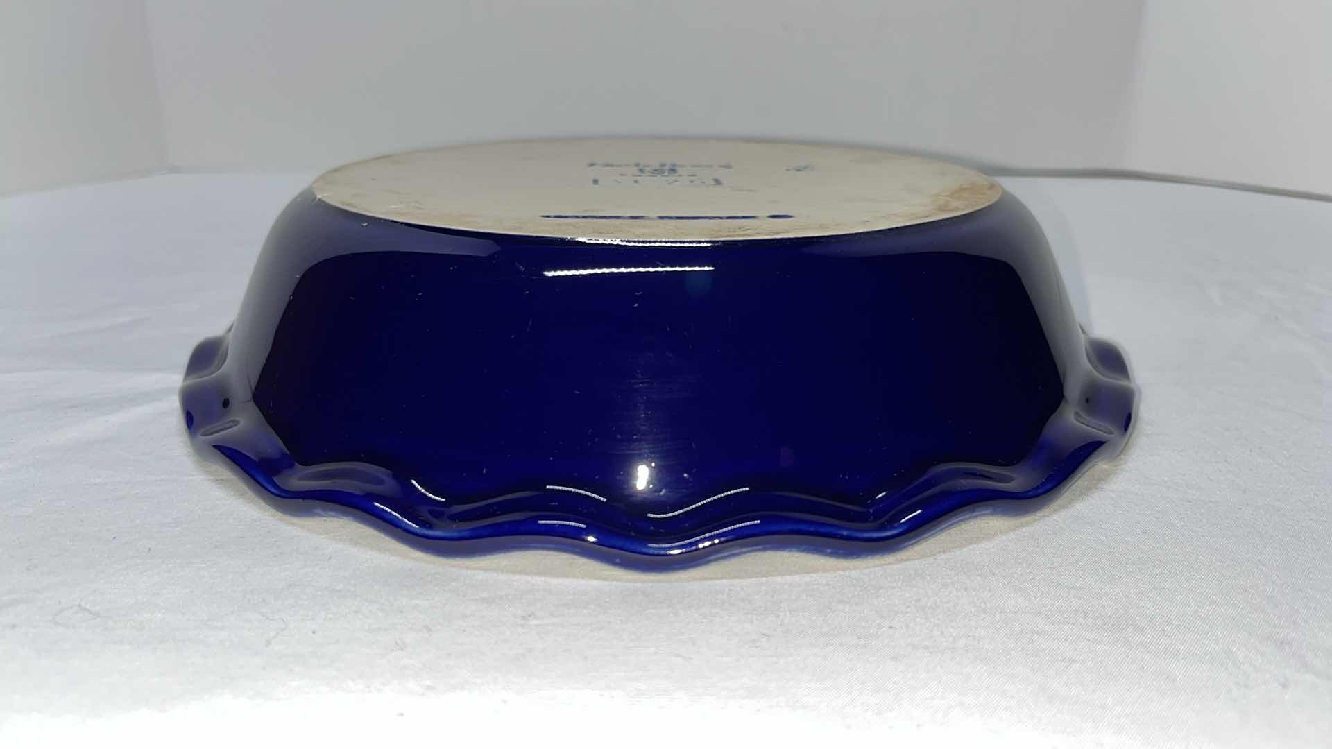 Photo 1 of EMILE HENRY 9” PIE DISH, COBALT BLUE, MADE IN FRANCE