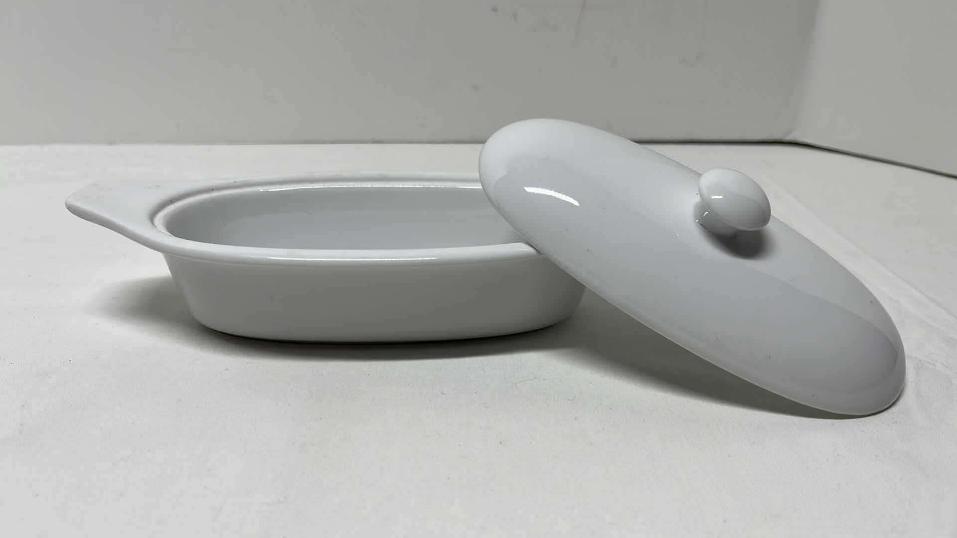 Photo 6 of BOAT STYLE PLATES, BUTTER DISH, BOWL & SMALL PLATES (10 PCS)