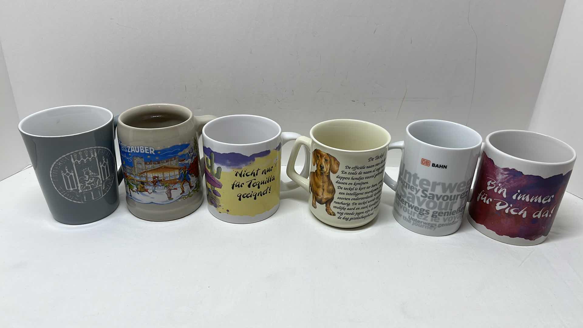 Photo 1 of 10 PCS VARIOUS GERMAN COFFEE MUGS