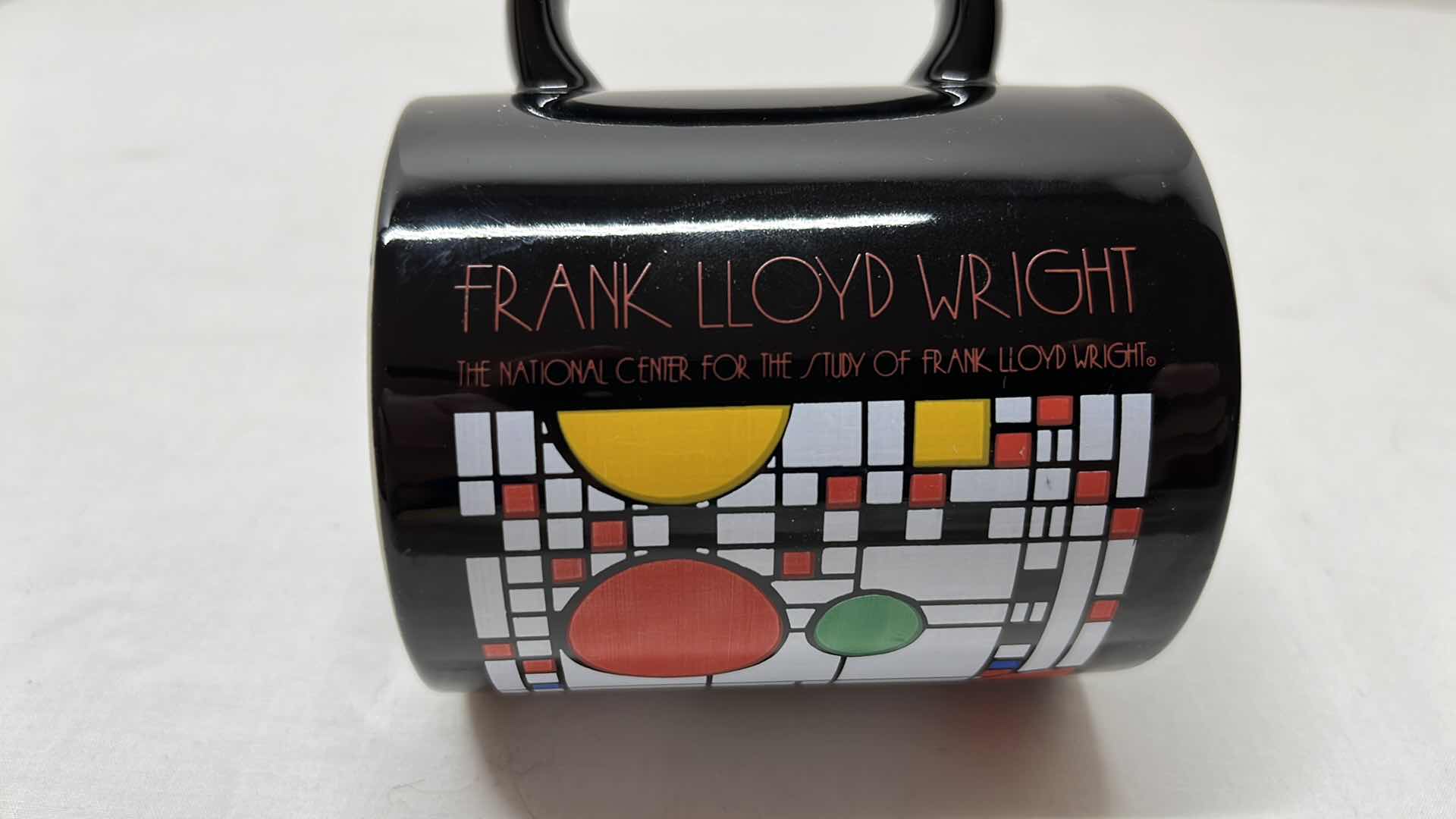 Photo 5 of 2 PC SPECIALTY COFFEE MUGS, 
ANDREA PALLADIO 16TH CENTURY ITALIAN ARCHITECT & NATIONAL CENTER FOR THE STUDY OF FRANK LLOYD WRIGHT