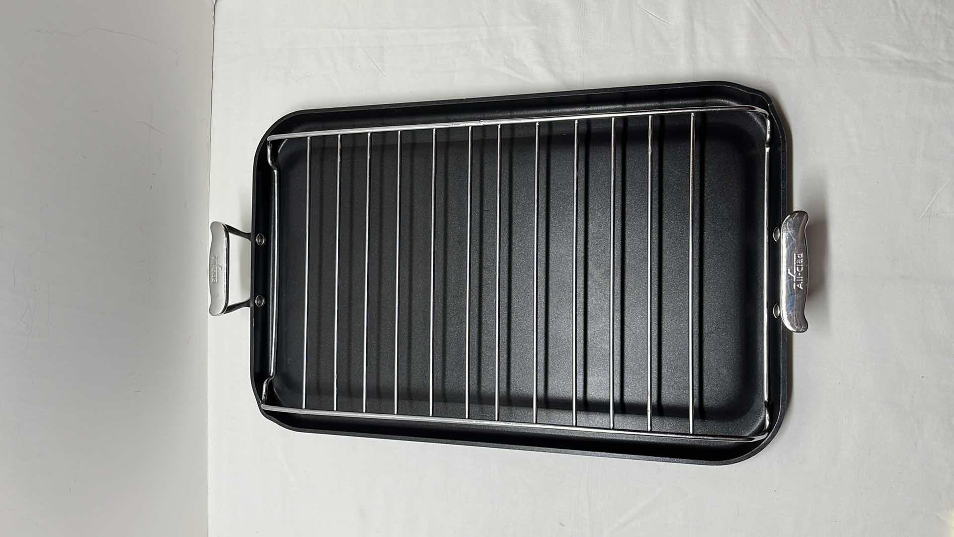 Photo 4 of ALL-CLAD ROASTING PAN W RACK 13” X 20”