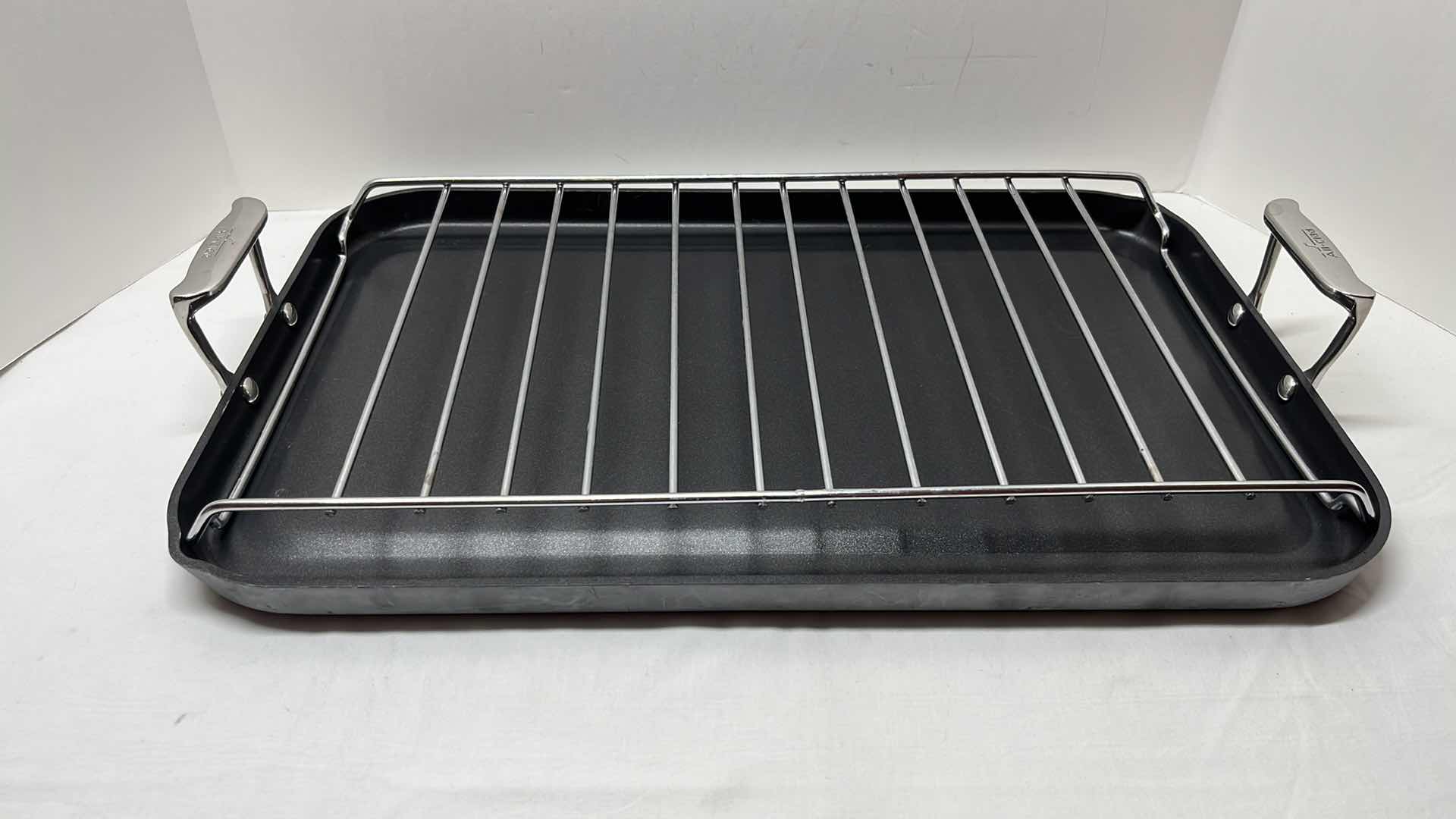 Photo 1 of ALL-CLAD ROASTING PAN W RACK 13” X 20”