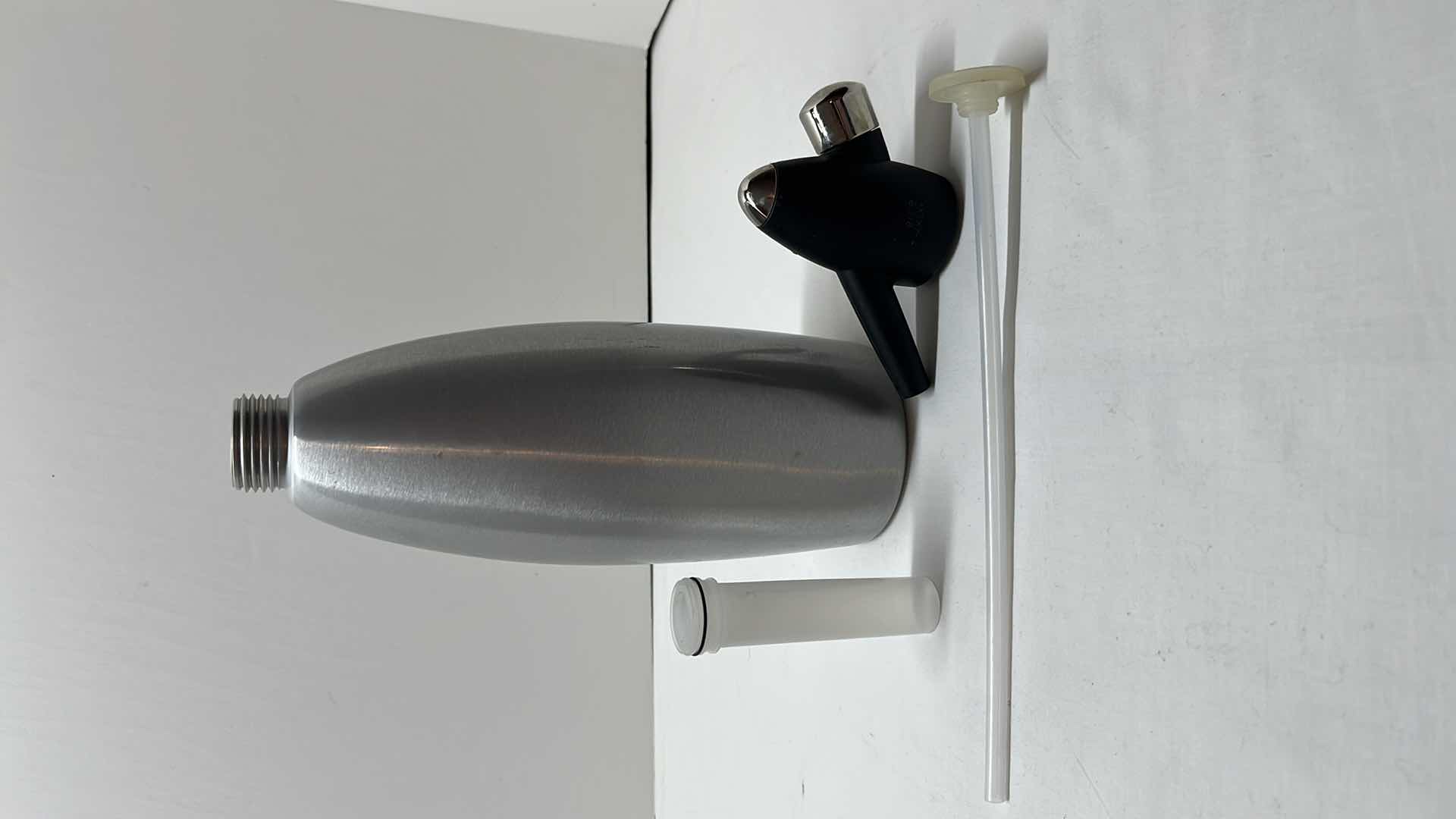 Photo 1 of iSi STAINLESS STEEL SODA SIPHON 1 LITER