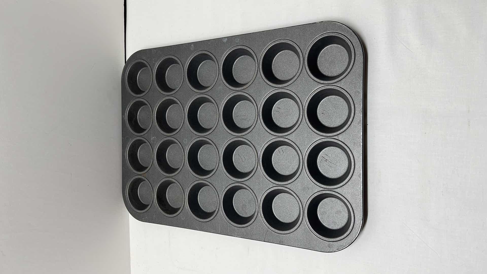 Photo 4 of COOKIE SHEETS 11.5” X 16.5 (2), MINI 24 CUPCAKE  BAKING PAN, 12 CUPCAKE BAKING PAN, COOLING RACKS (2)