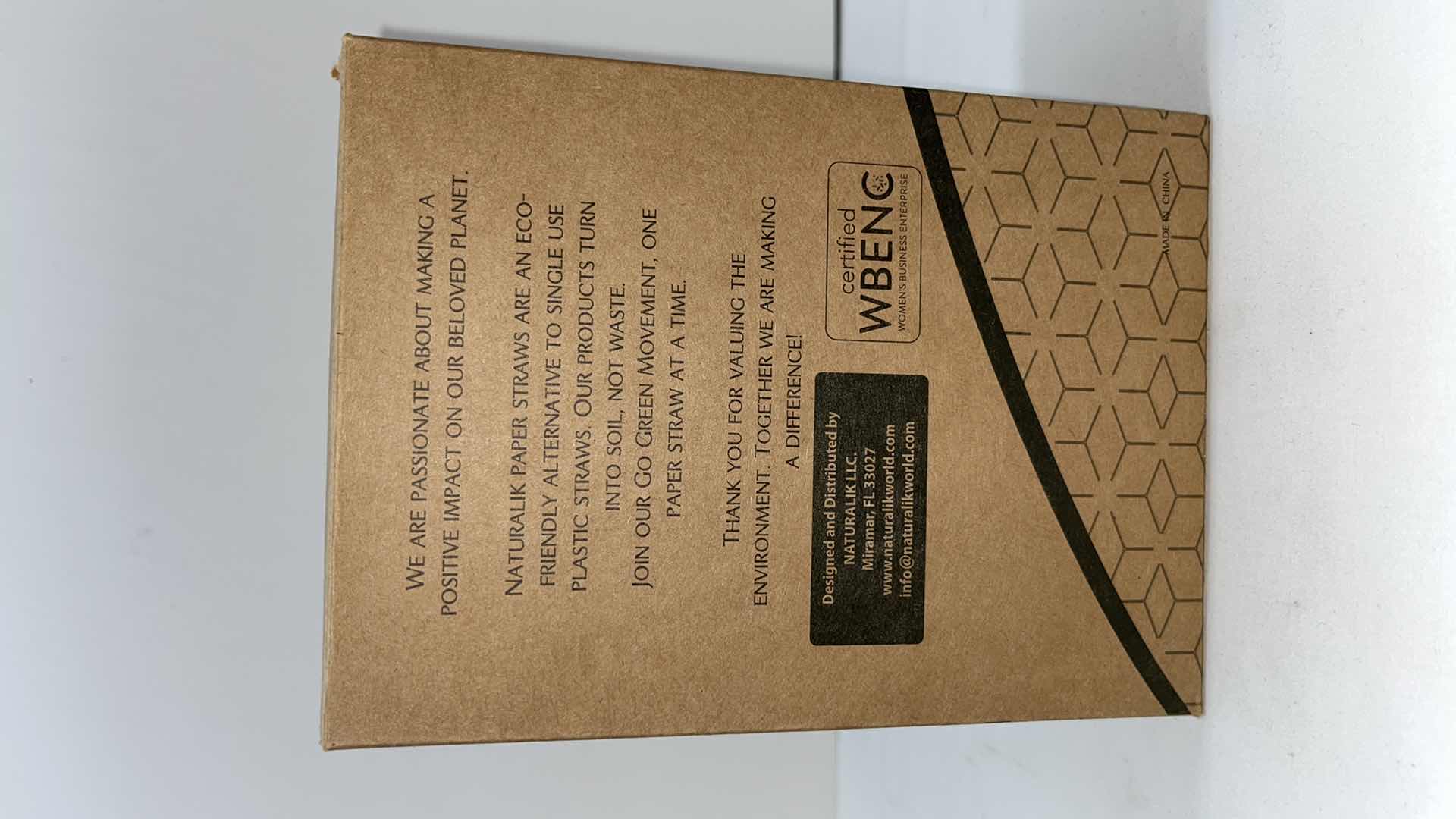 Photo 1 of NATURALIK BIODEGRADABLE PAPER STRAWS (APPROX 300)