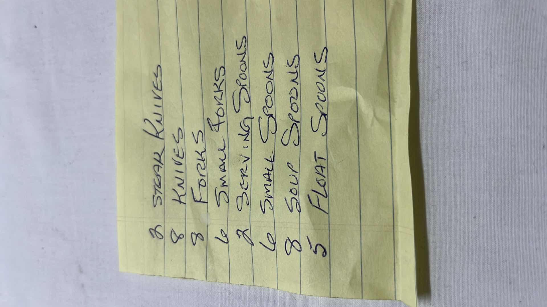 Photo 1 of CHROME STYLE FLATWARE 45 PCS