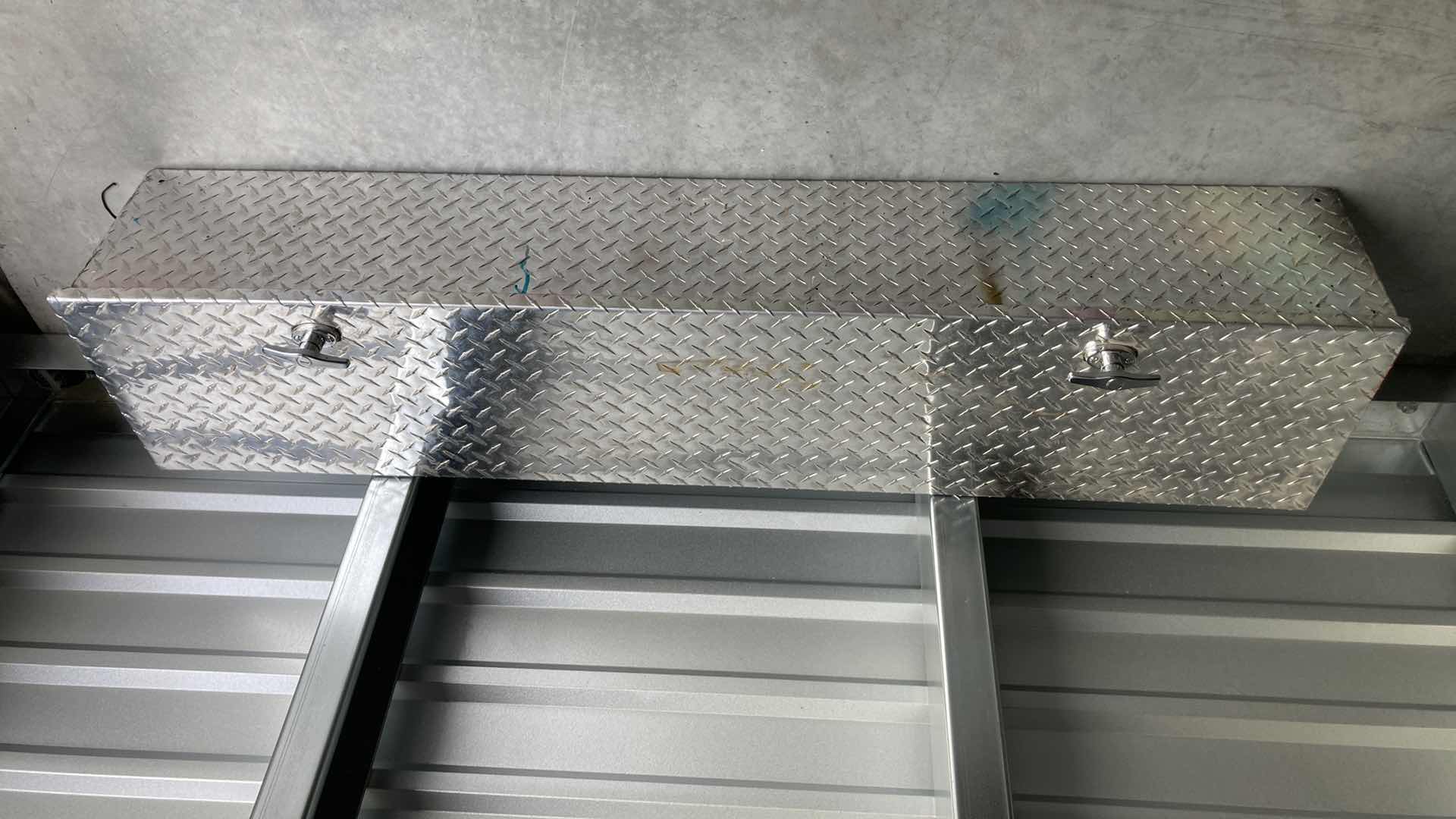 Photo 1 of STEEL STORAGE CHEST 60.25” X 13” H13”