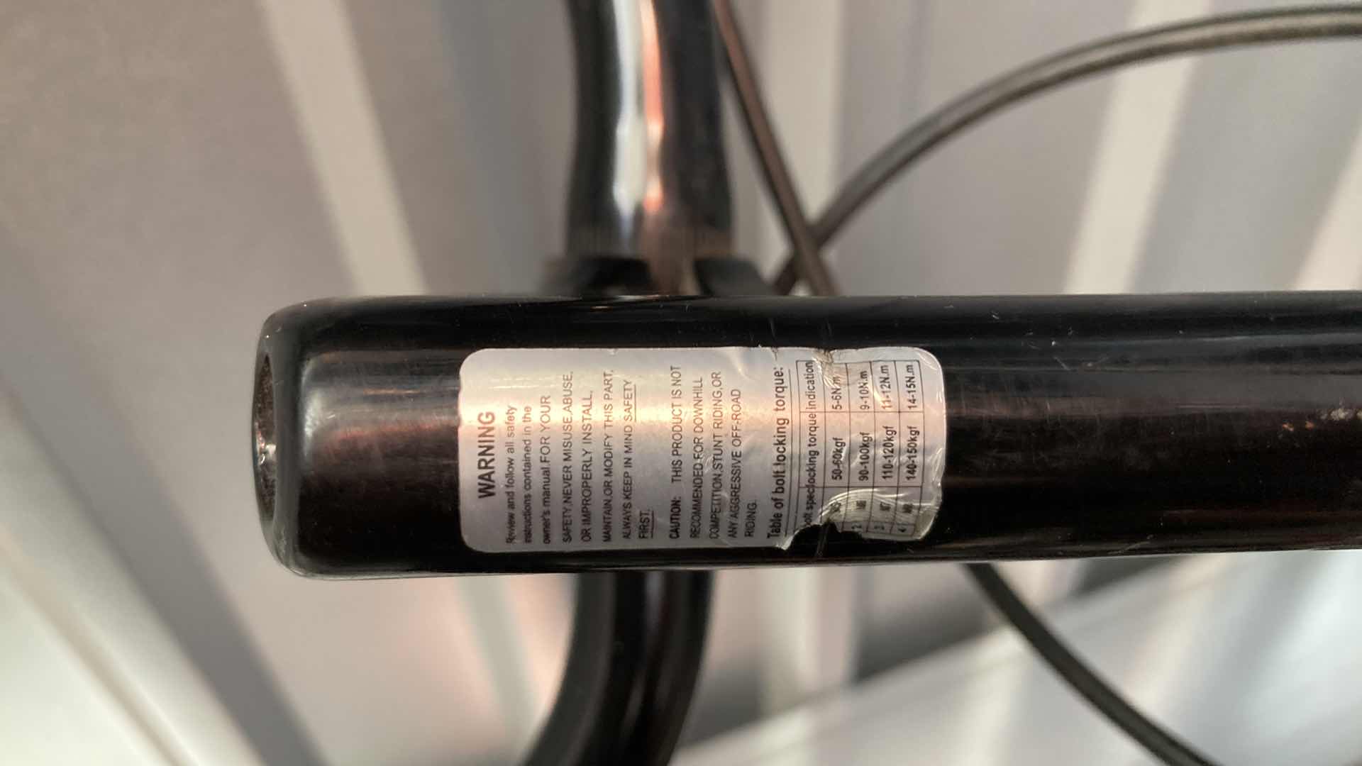 Photo 5 of RETROSPEC HARPER FIXED GEAR BICYCLE FRAME W WHEELS 22” X 37”