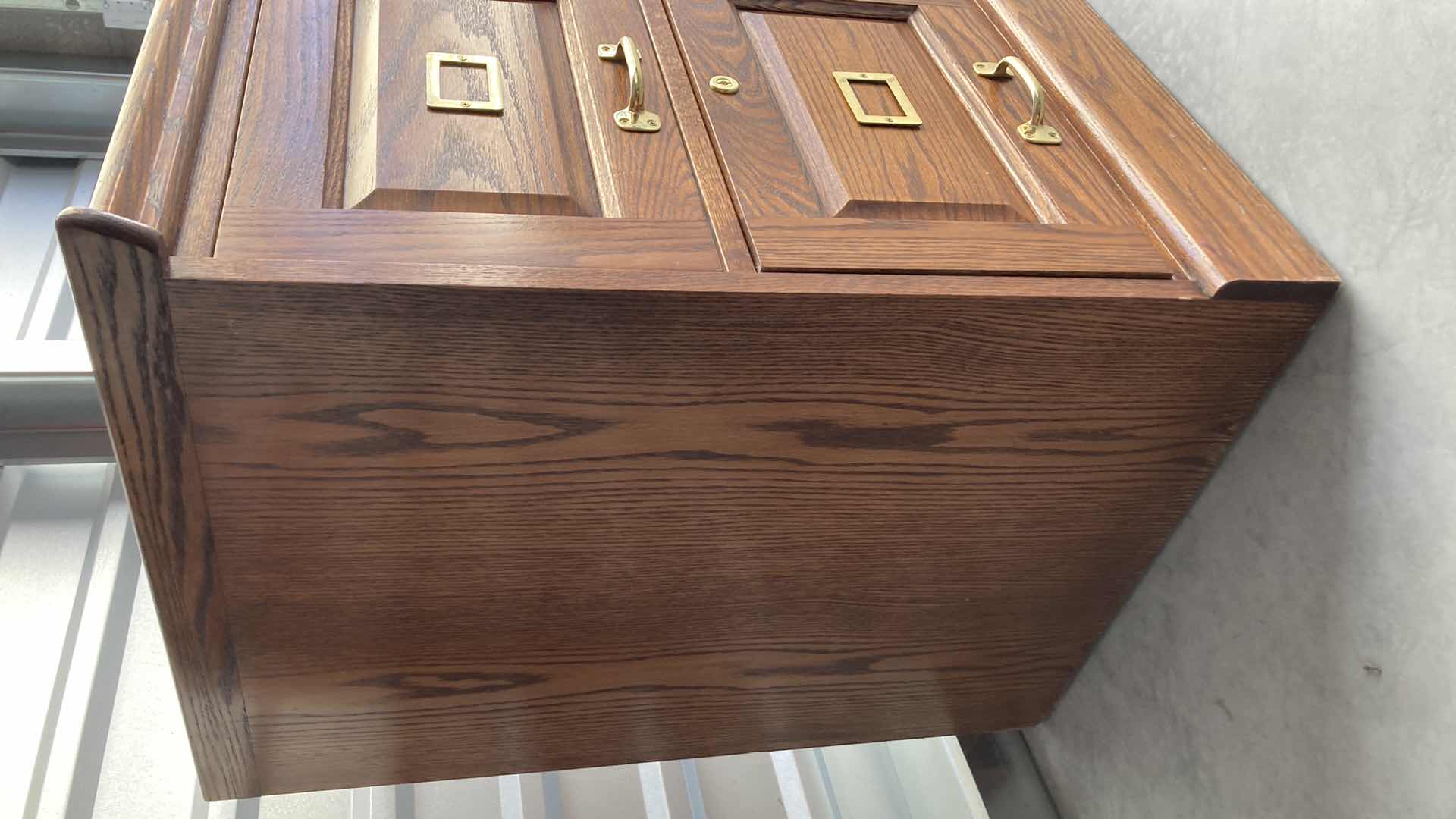 Photo 1 of WINNERS ONLY MID CENTURY STYLE WOOD FILE CABINET 18.5” X 22.5” H29.75”