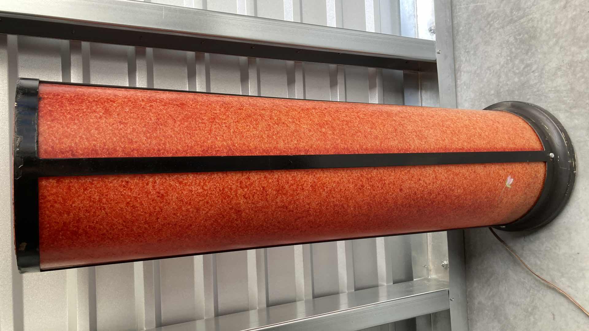 Photo 1 of MODERN FREE STANDING CYLINDER LIGHT 12.5” X 46.5”