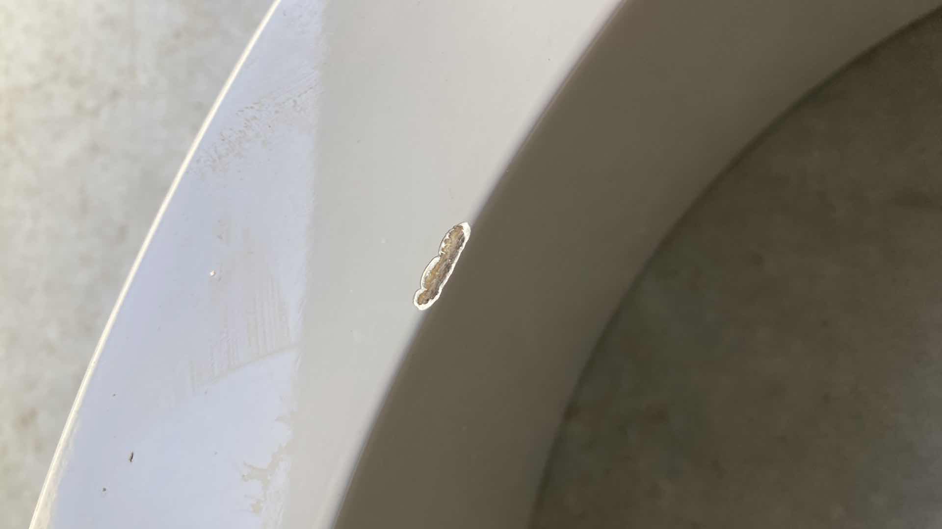 Photo 1 of MODERN ORNATE FIBERGLASS TABLE STAND ONLY 25” X 25.5” H29”