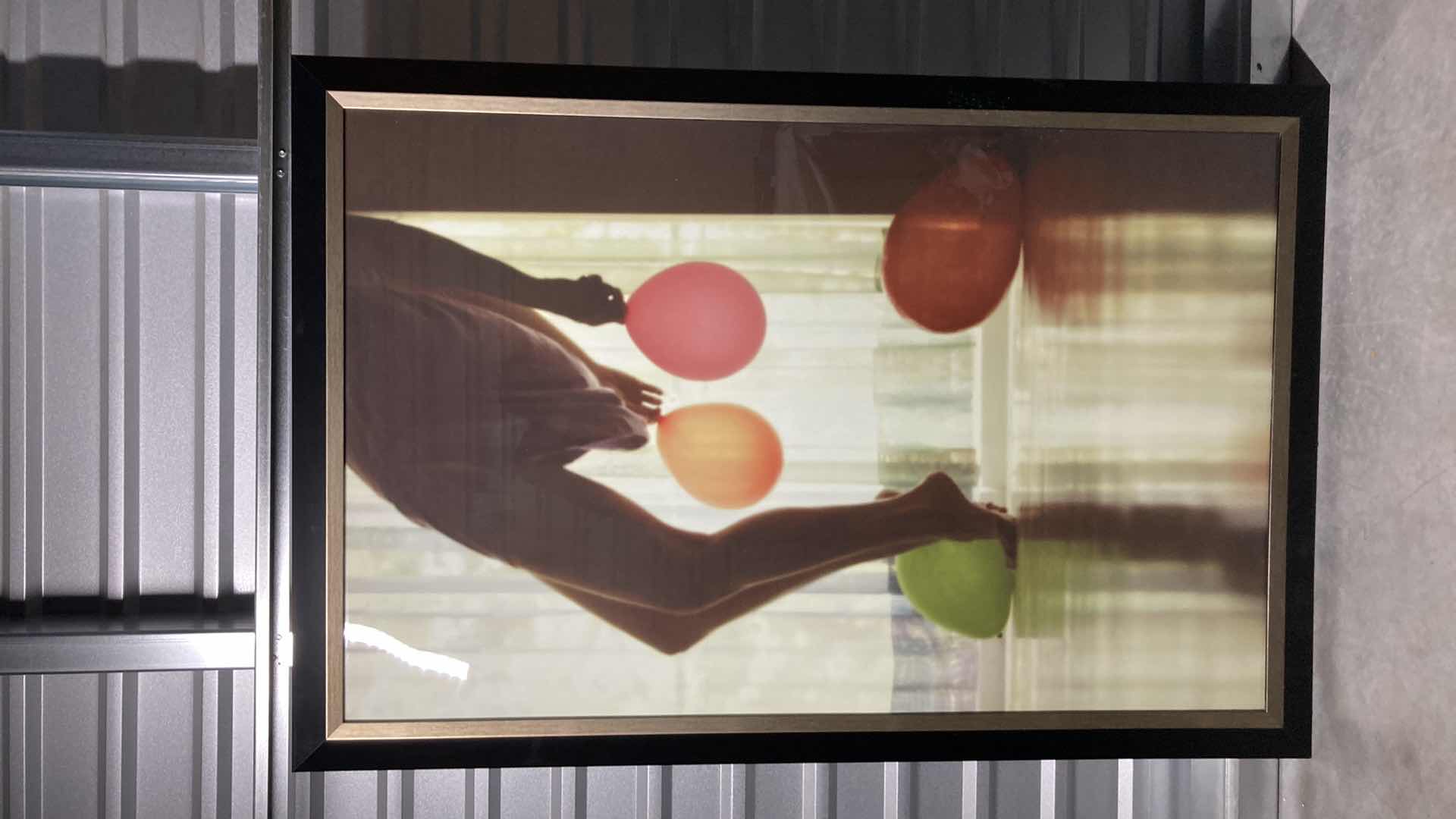 Photo 1 of BALOON DANCING WOMEN FRAMED PHOTOGRAPH 43.5” X 65”