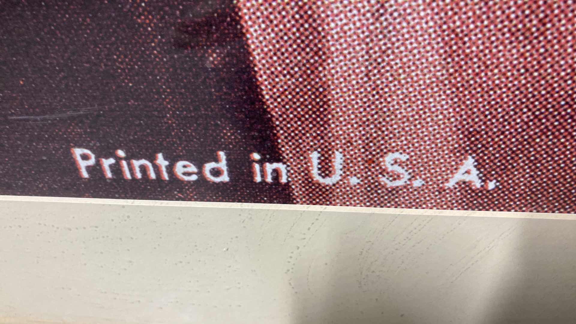 Photo 1 of LAS VEGAS SHOWGIRL FRAMED POSTER 39.5” X 55.5”