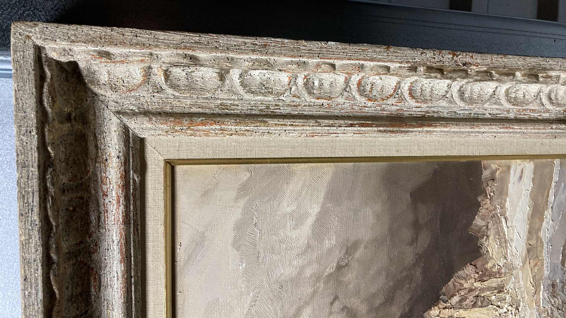 Photo 4 of HEINZ MUNNICH FRAMED ORIGINAL OIL PAINTED CANVAS ARTWORK SIGNED BY ARTIST 1353 30” X 38”