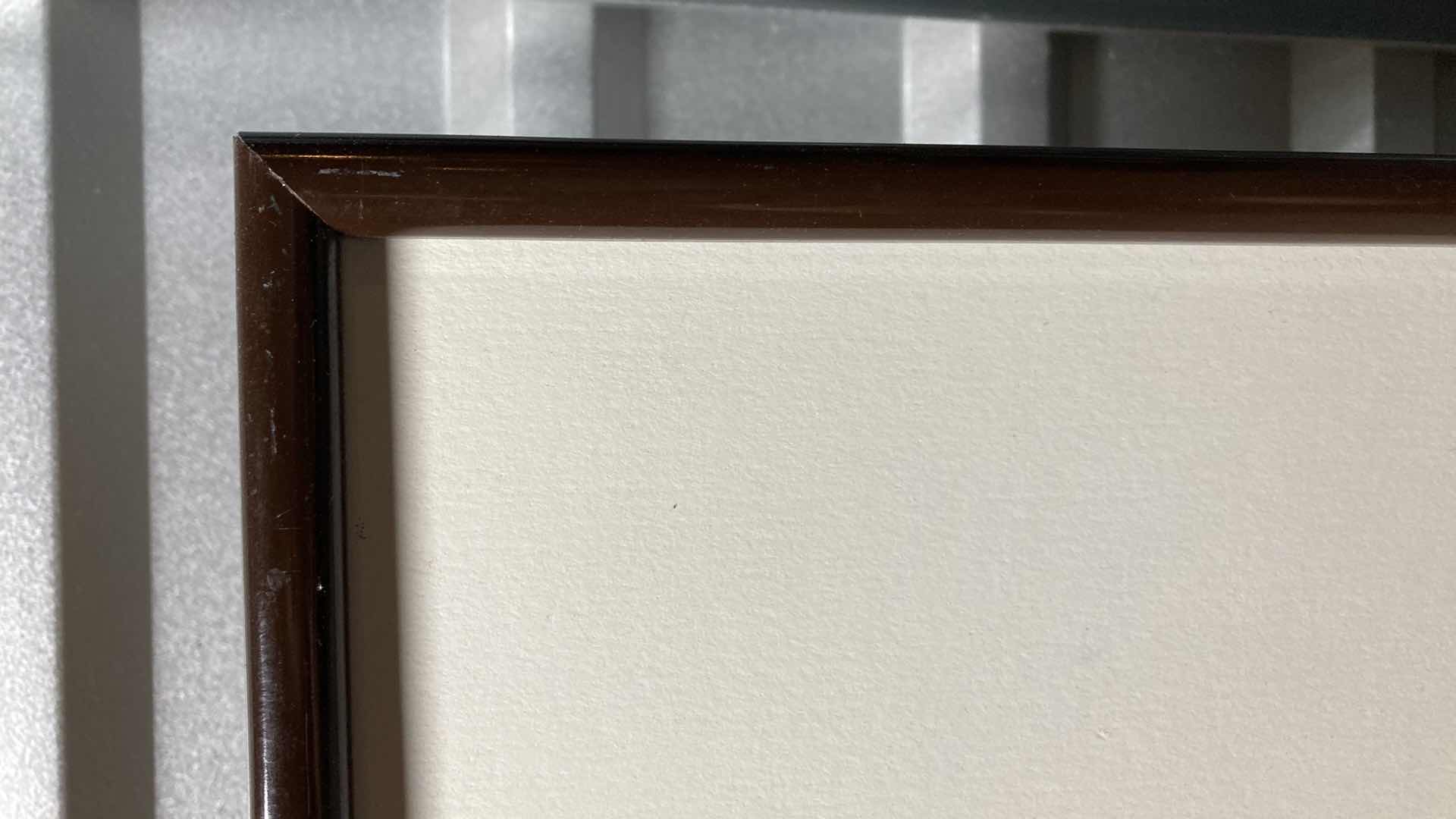 Photo 1 of ABSTRACT SHADOW TREES ARTWORK SIGNED BY CARL JACOB 32/300 26” X 33”