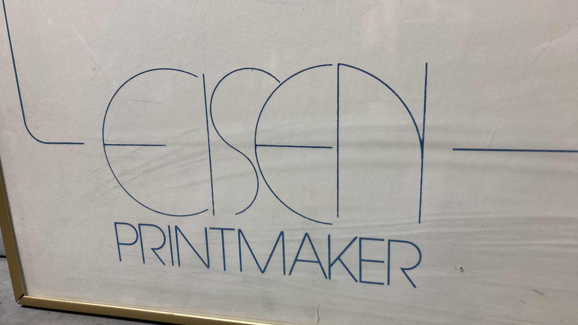 Photo 3 of EISEN PRINTMAKER DYNASTY WOMEN ARTWORK 22” X 33”