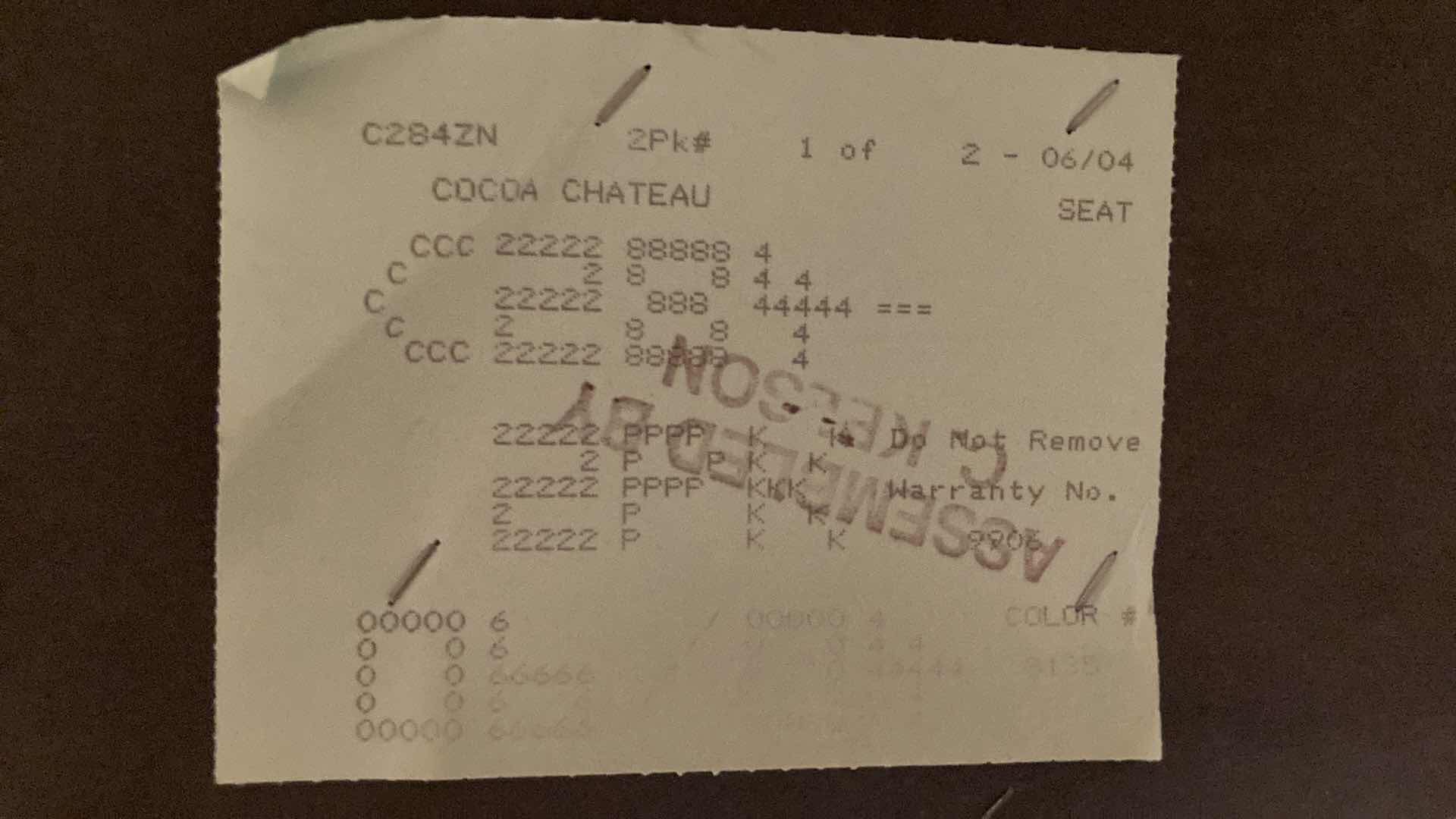 Photo 1 of CHROMCRAFT COCOA CHATEAU UPHOLSTERED STOOLS (2) 21.5” X 23” H43”