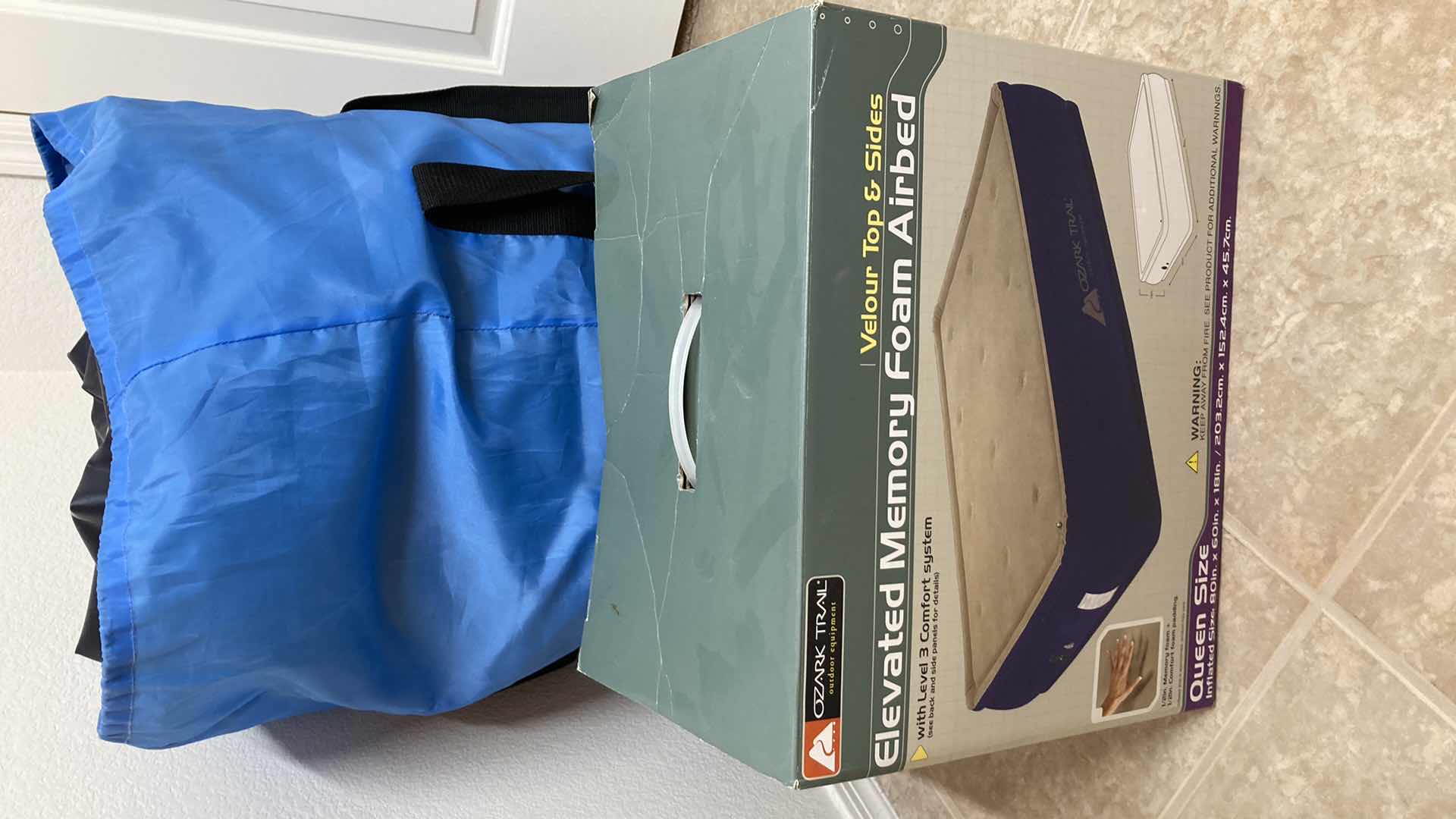 Photo 1 of OZARK TRAIL QUEEN ELEVATED MEMORY FOAM AIR BED