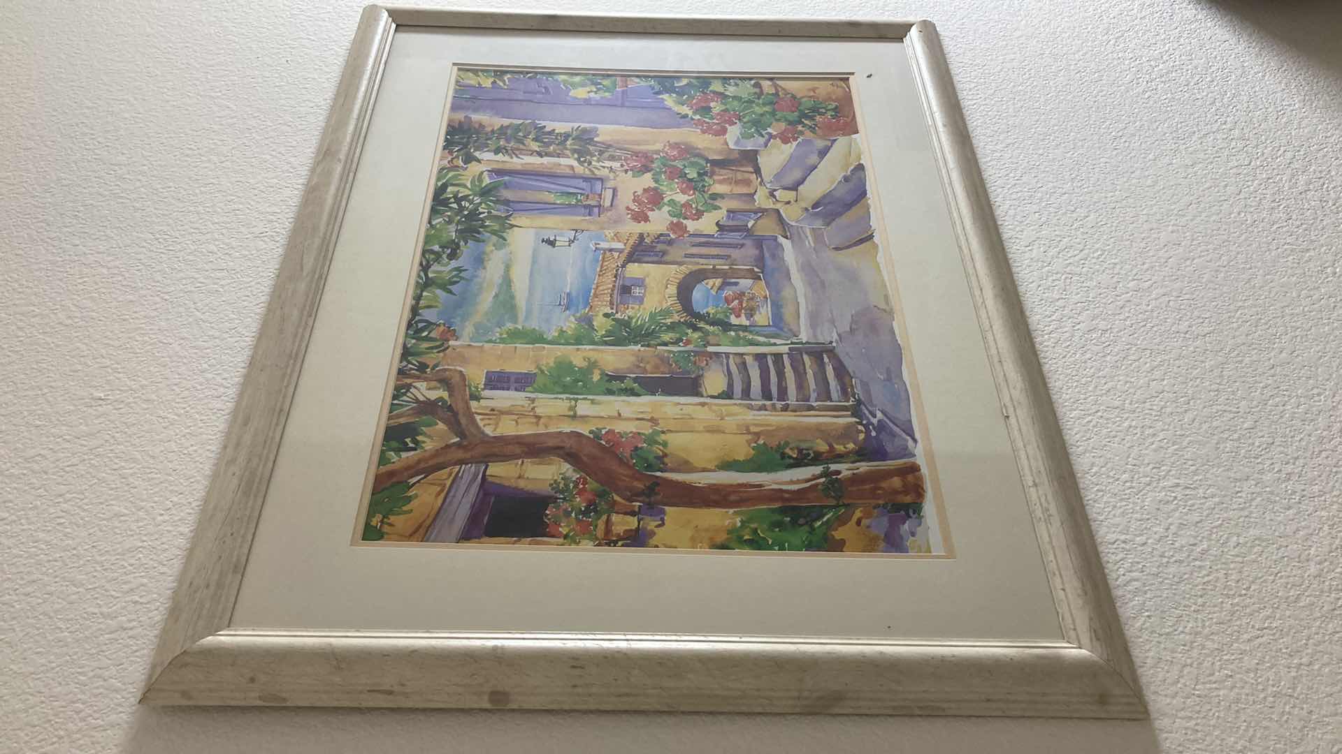 Photo 1 of TRE BELLA DESIGNS SONOMA FRAMED ARTWORK SIGNED BY ARTIST 35” X 28”