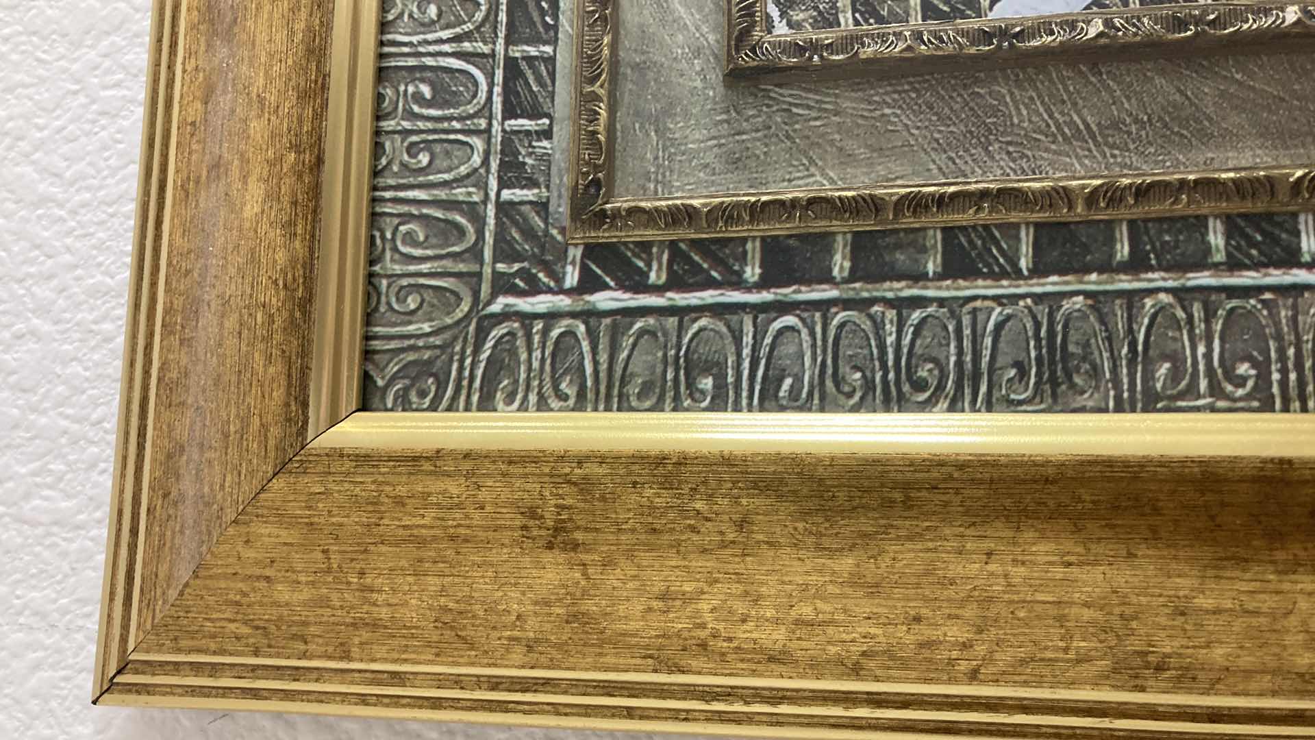 Photo 1 of PURPLE TULIPS FRAMED ARTWORK 20” X 26”