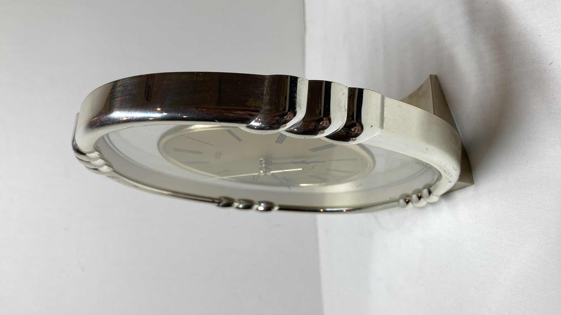 Photo 4 of SEIKO PLASTIC CASE DESK CLOCK 8.5” X 9”