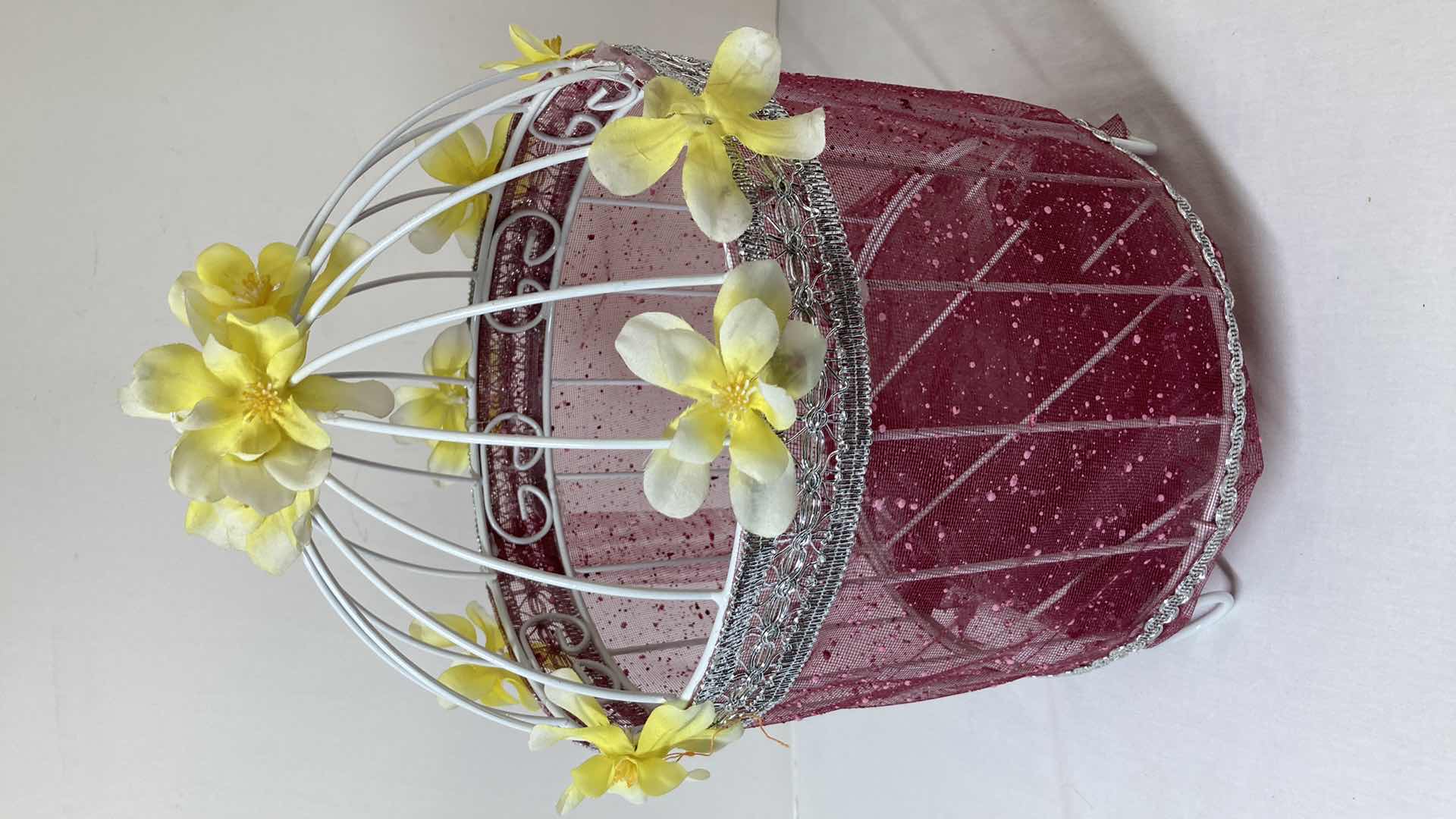 Photo 1 of DECORATIVE METAL BIRD CAGE 10” X 16”