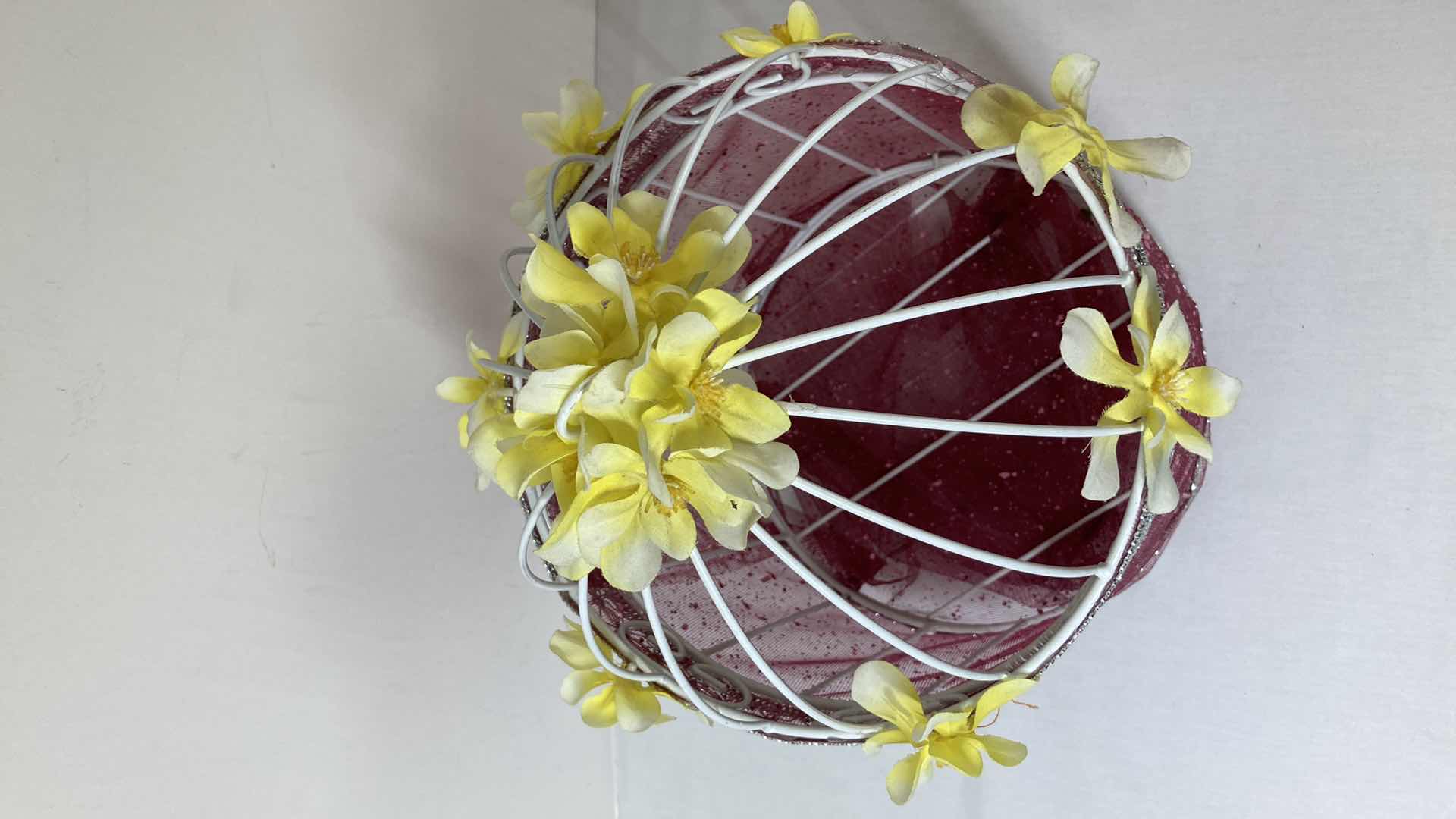 Photo 1 of DECORATIVE METAL BIRD CAGE 10” X 16”